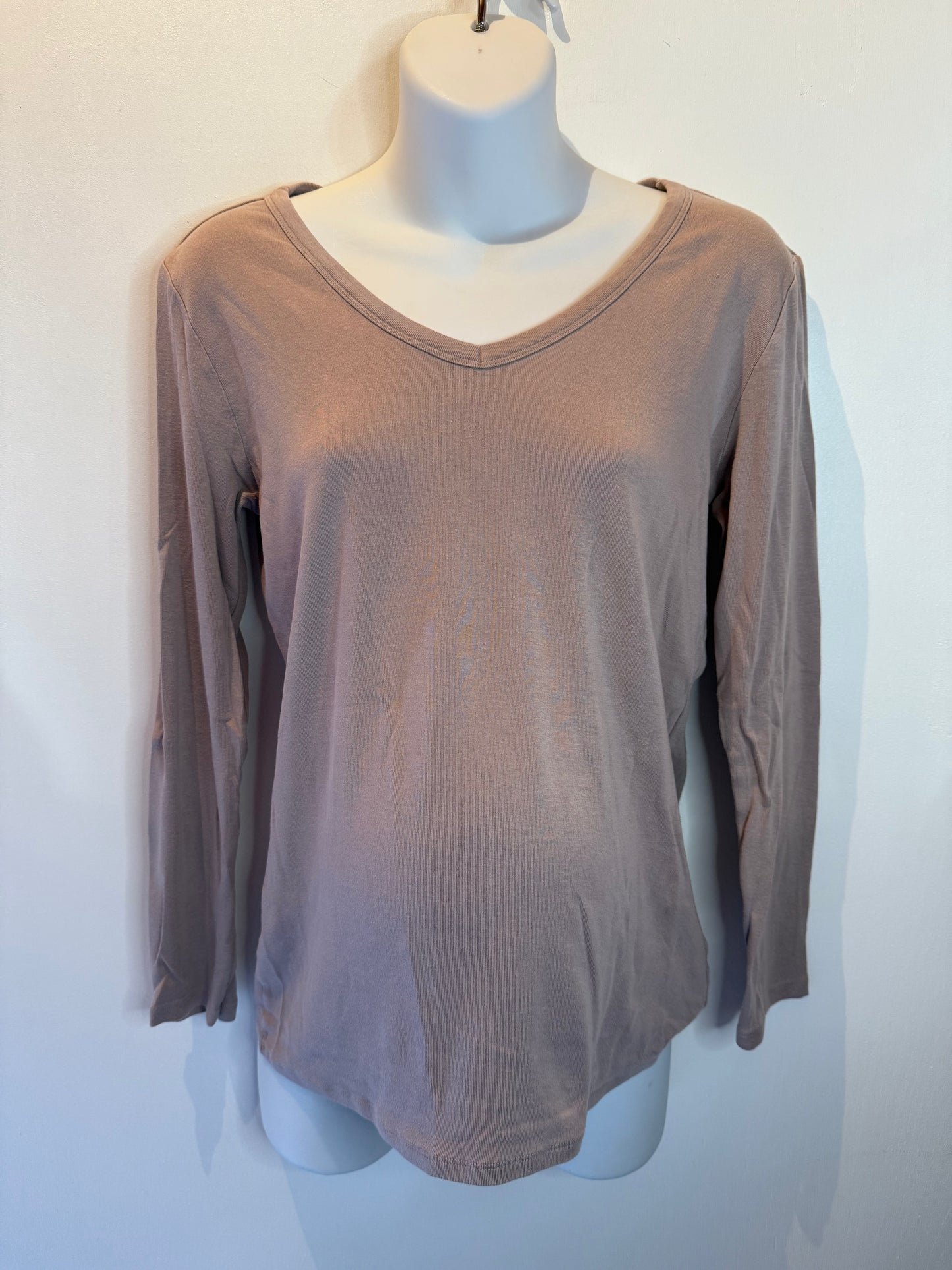 Gap Maternity mauve long sleeve size large