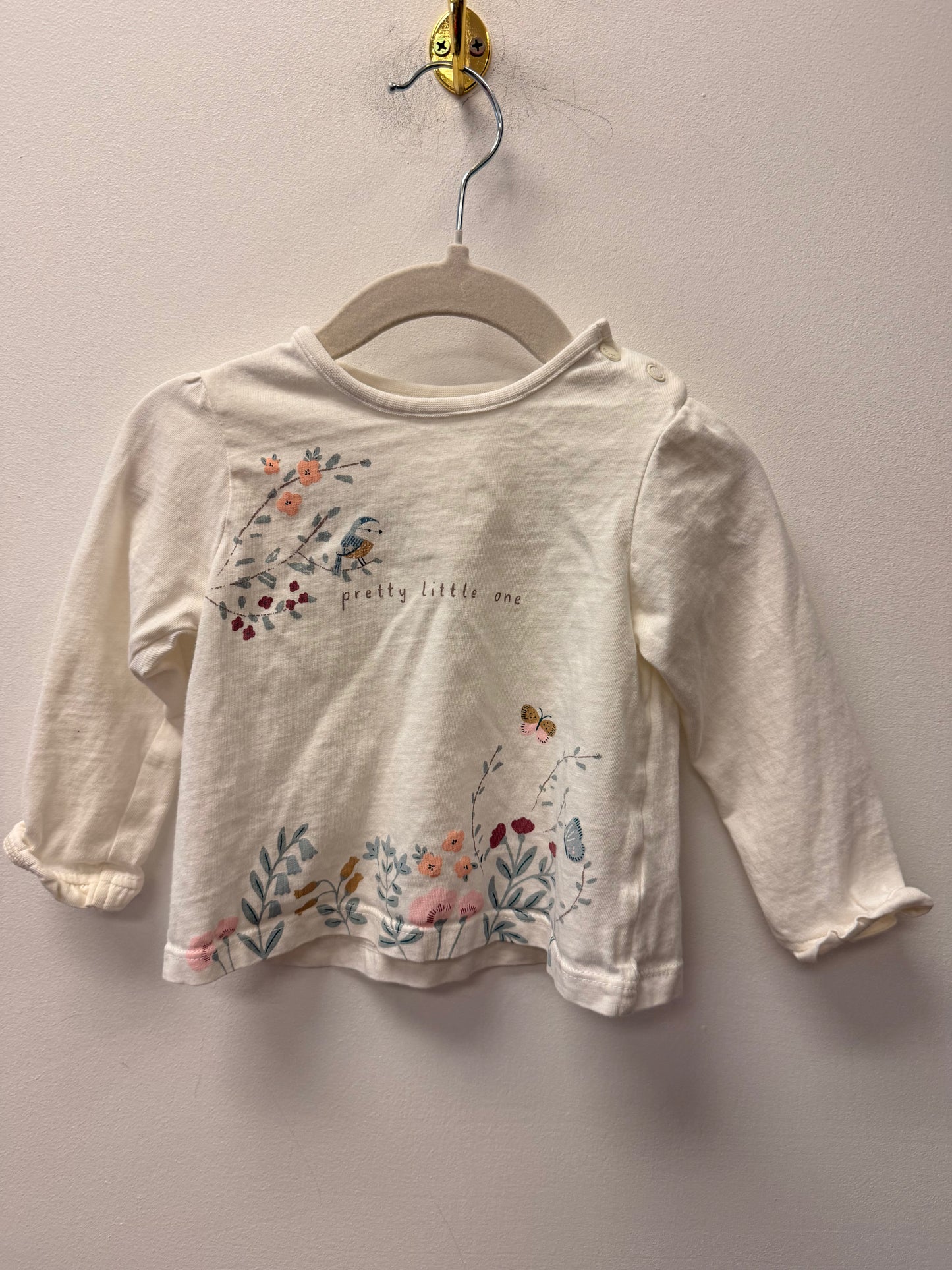 TU BIRD SHIRT SIZE 6-9M