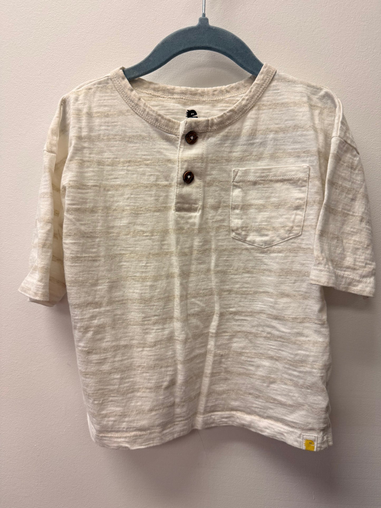RISE LITTLE EARTHLING STRIPPED SHIRT SIZE 4-5