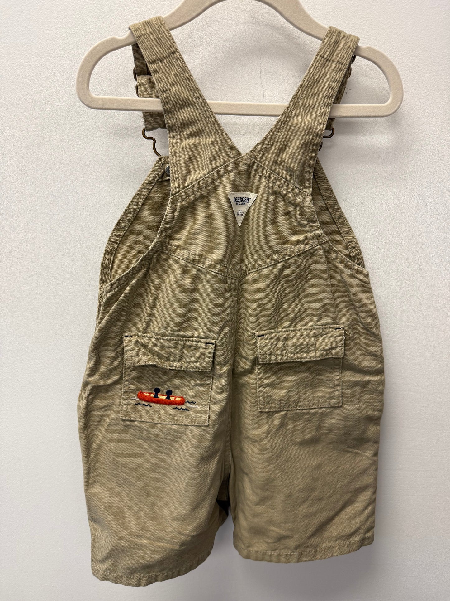 EXCELLENT CONDITION VINTAGE OSHKOSH CAMPING OVERALLS SIZE 24M