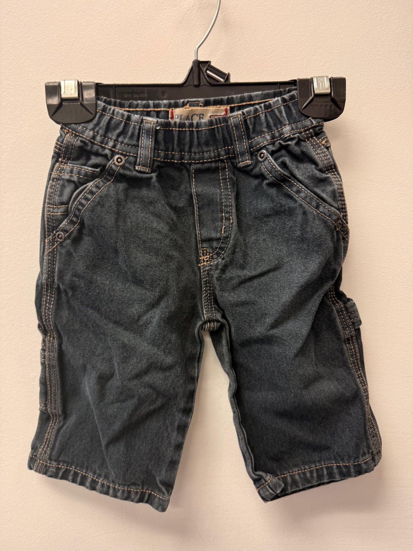 CHILDRENS PLACE CARGO JEANS SIZE 6-9M