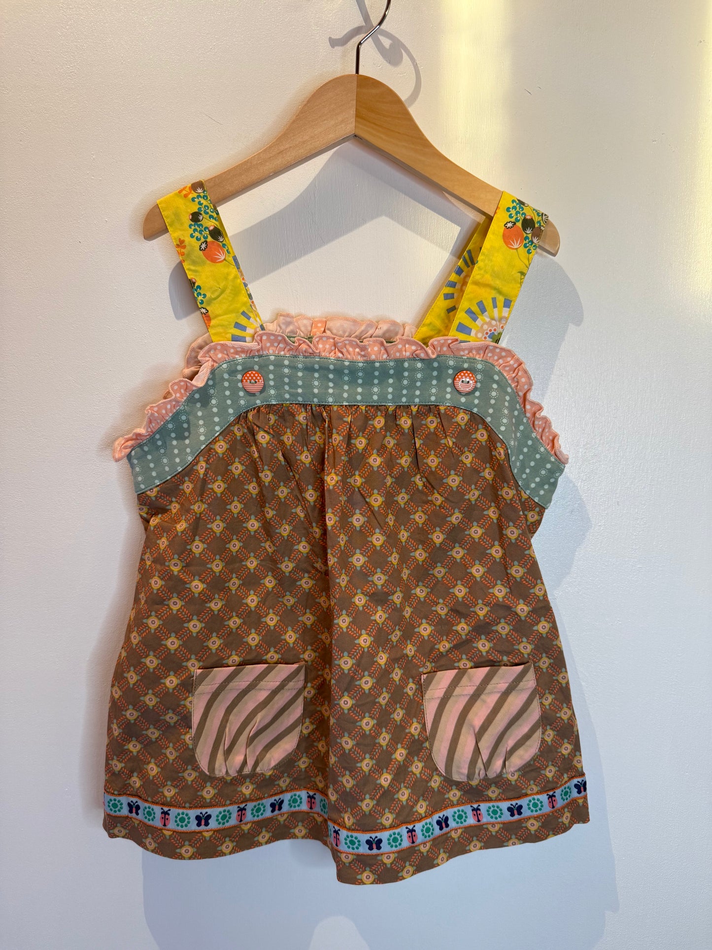 Matilda Jane lady bug & butterfly shirt size 10