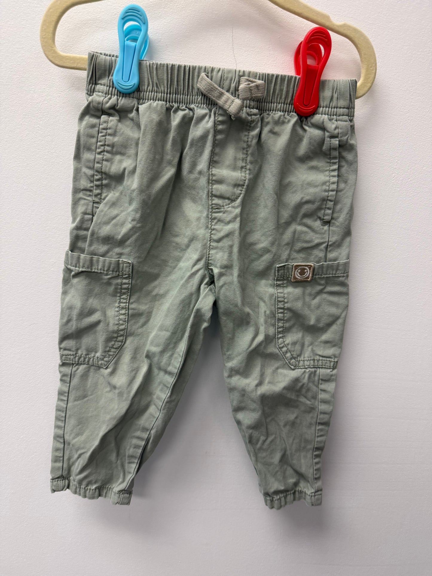 GEORGE SAGE GREEN PANTS SIZE 12-18M