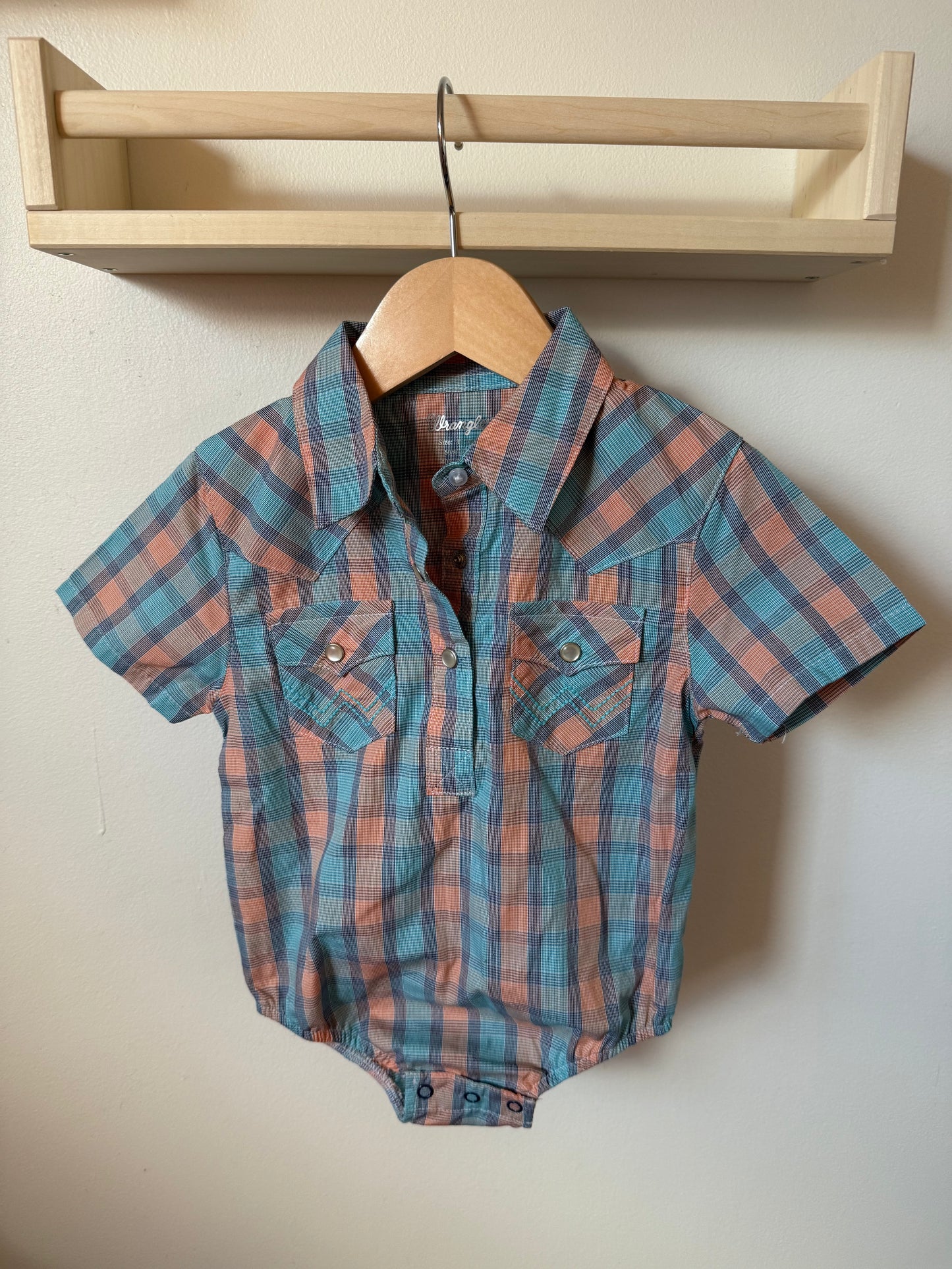 WRANGLER ONESIE 12M