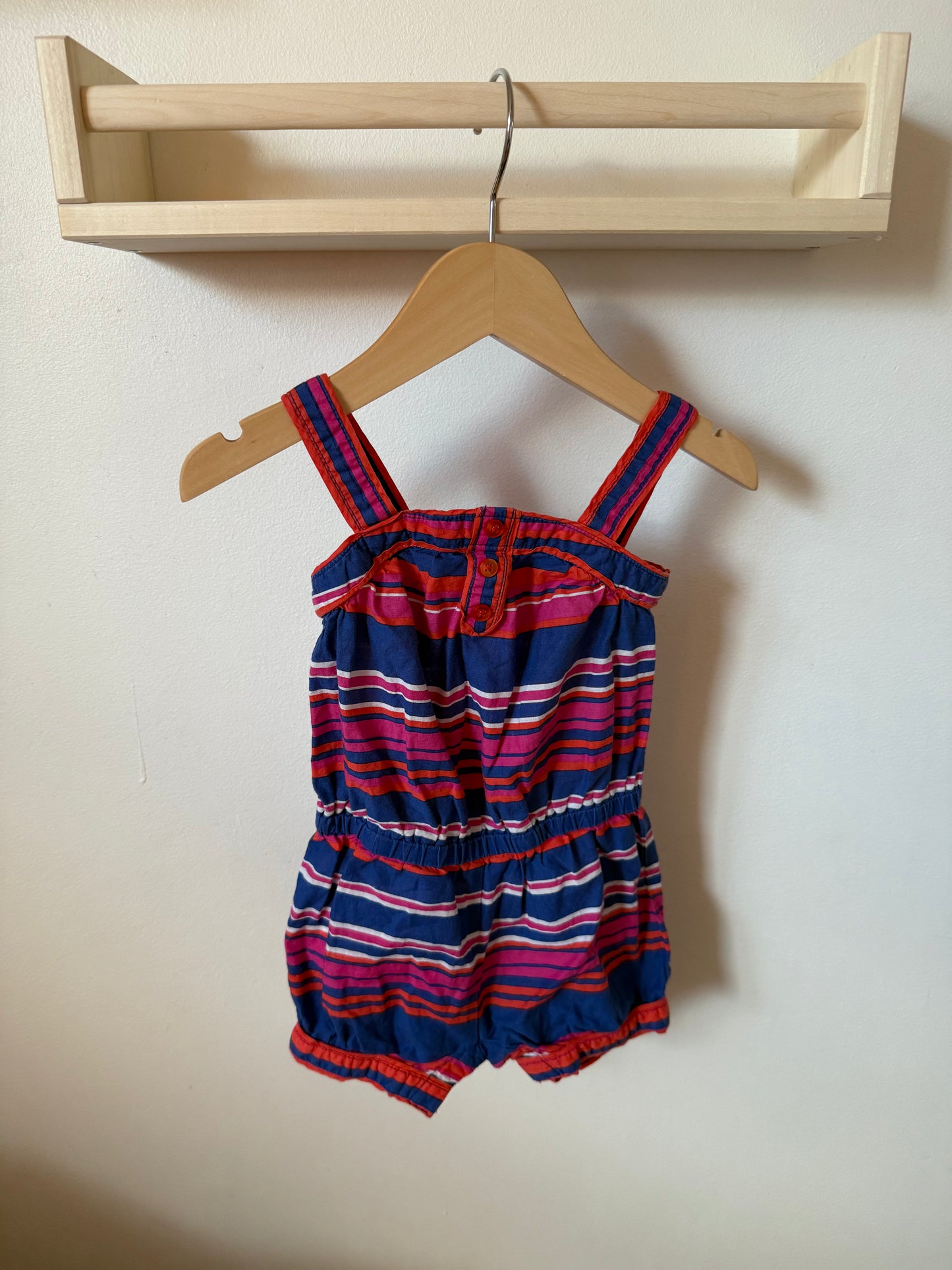 OLD NAVY STRIPPED ROMPER 6-12M