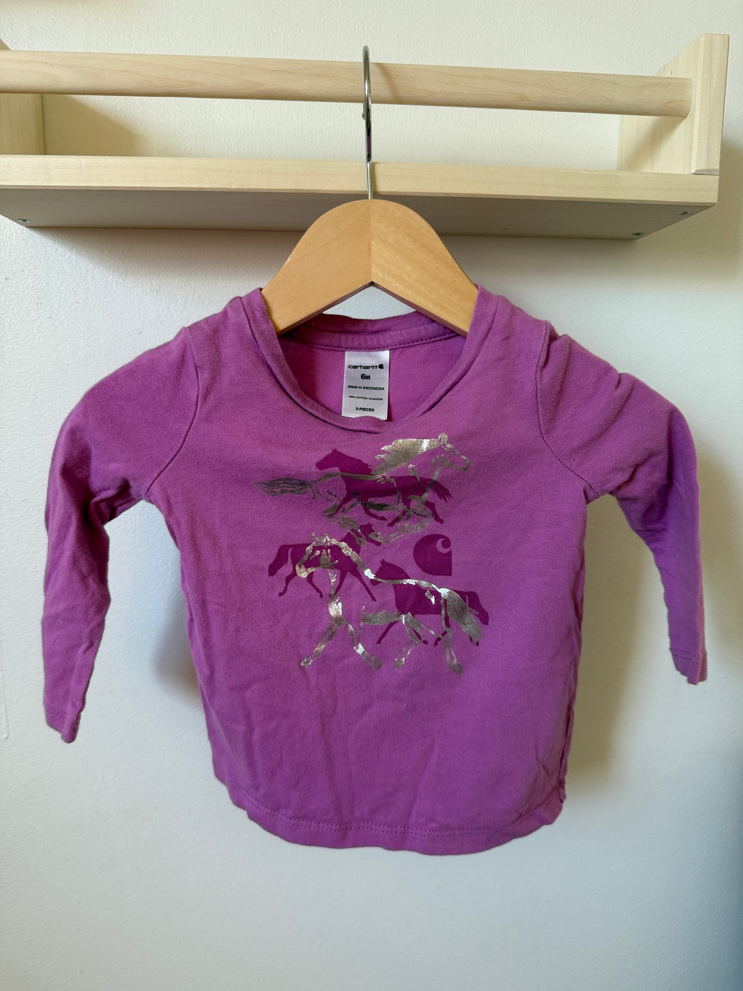 CARHARTT PURPLE SHIRT 6M