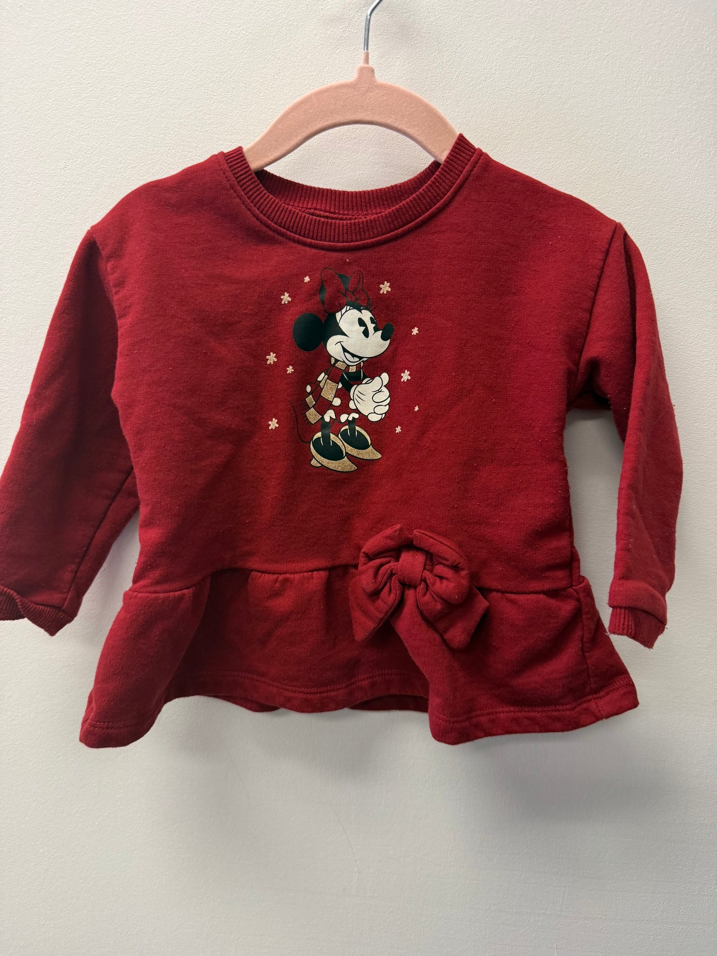 DISNEY MINNIE SHIRT SIZE 12-18M