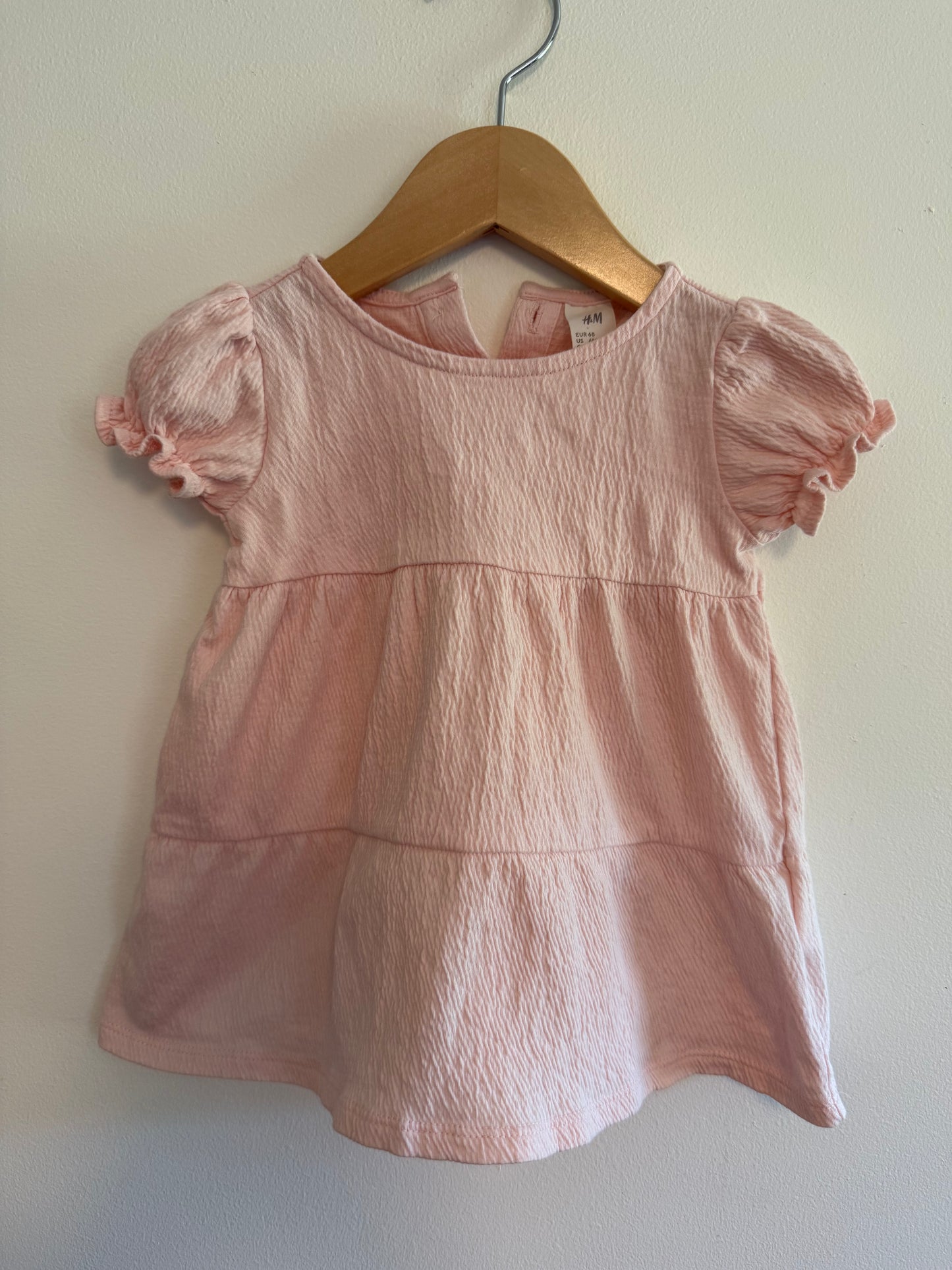 H&M PINK DRESS SIZE 6M