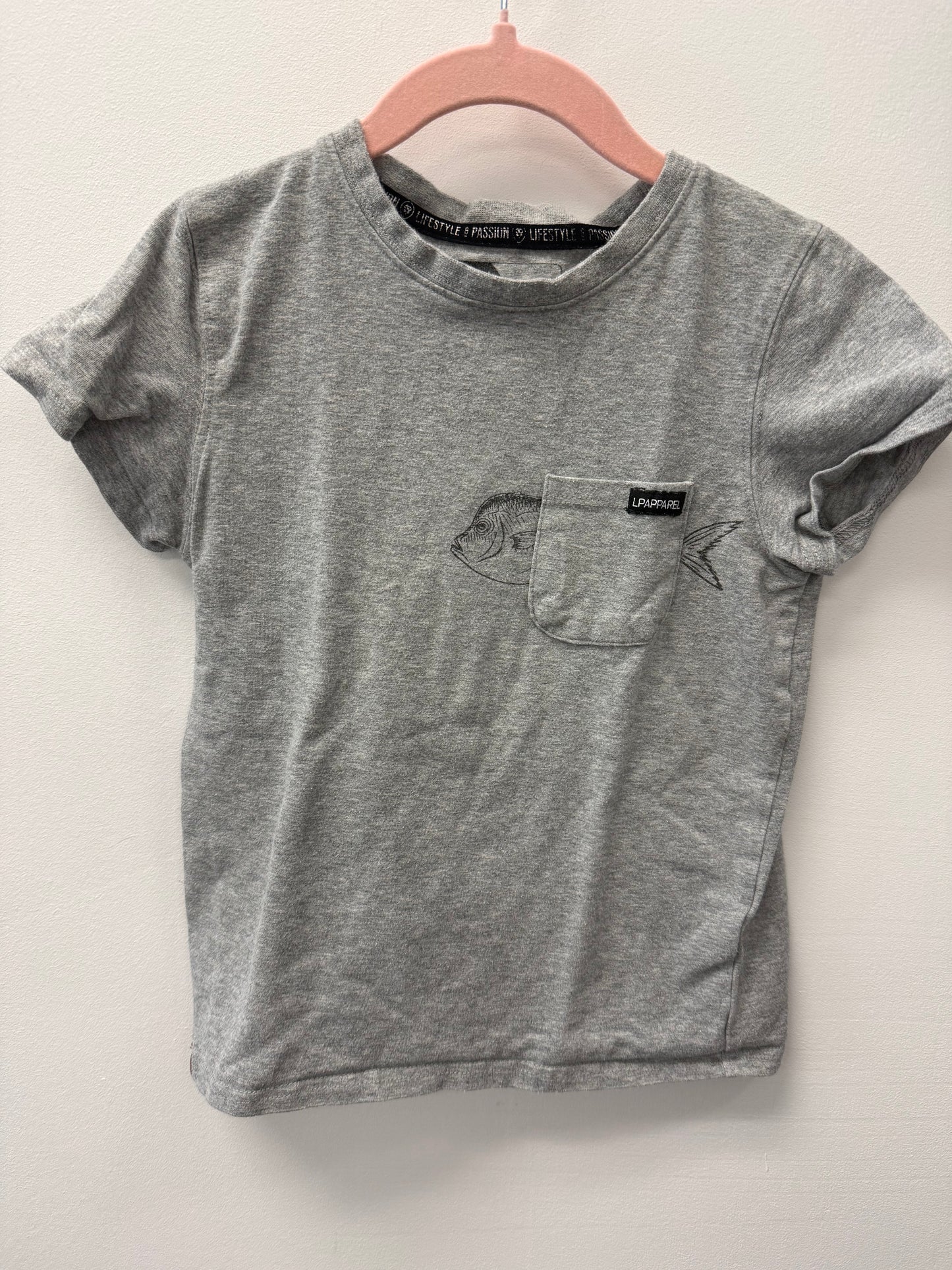 L&P FISH POCKET SHIRT SIZE 7-8