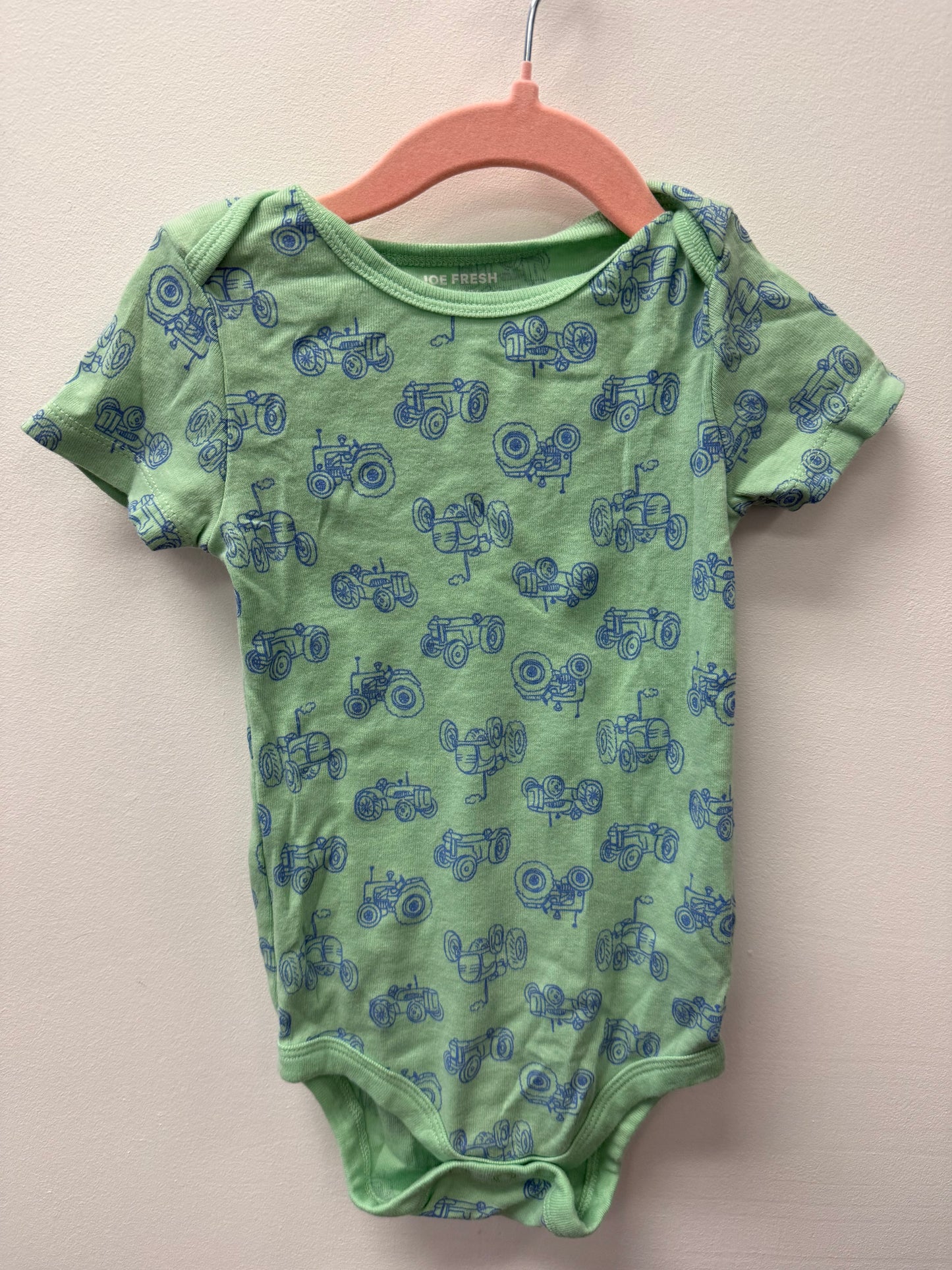 JOE FRESH TRACTOR ONESIE SIZE 18-24M