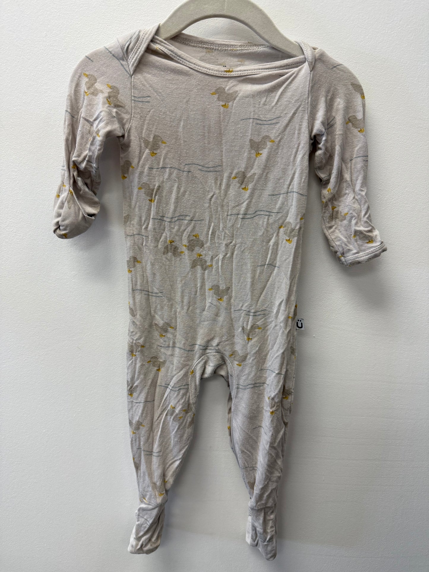 GUNAMUNA BAMBOO DIAPER ZIP SLEEPER SIZE 6M