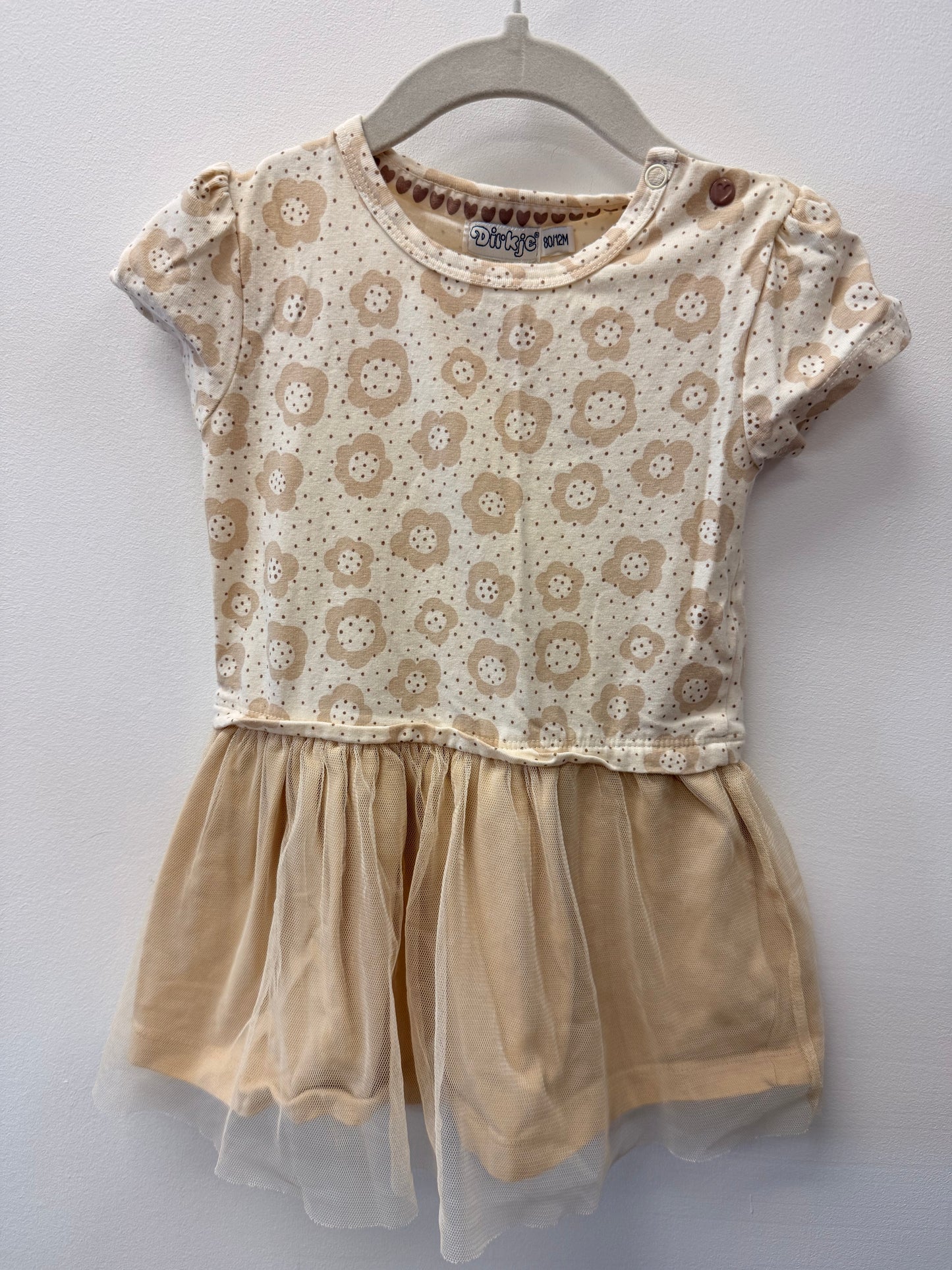 DIRKJE DAISY DRESS SIZE 12M