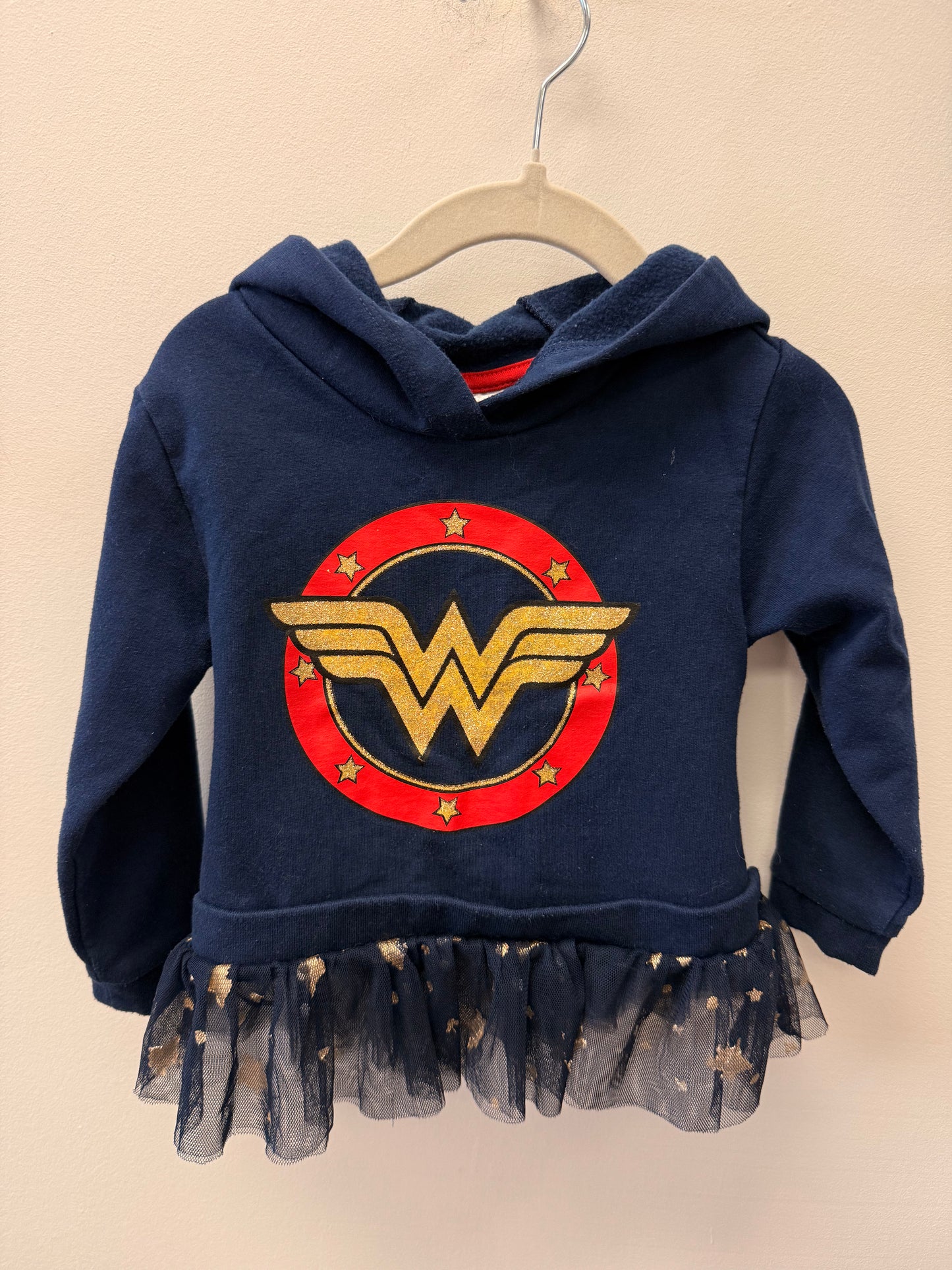 WONDER WOMEN SWEATER SIZE 2T