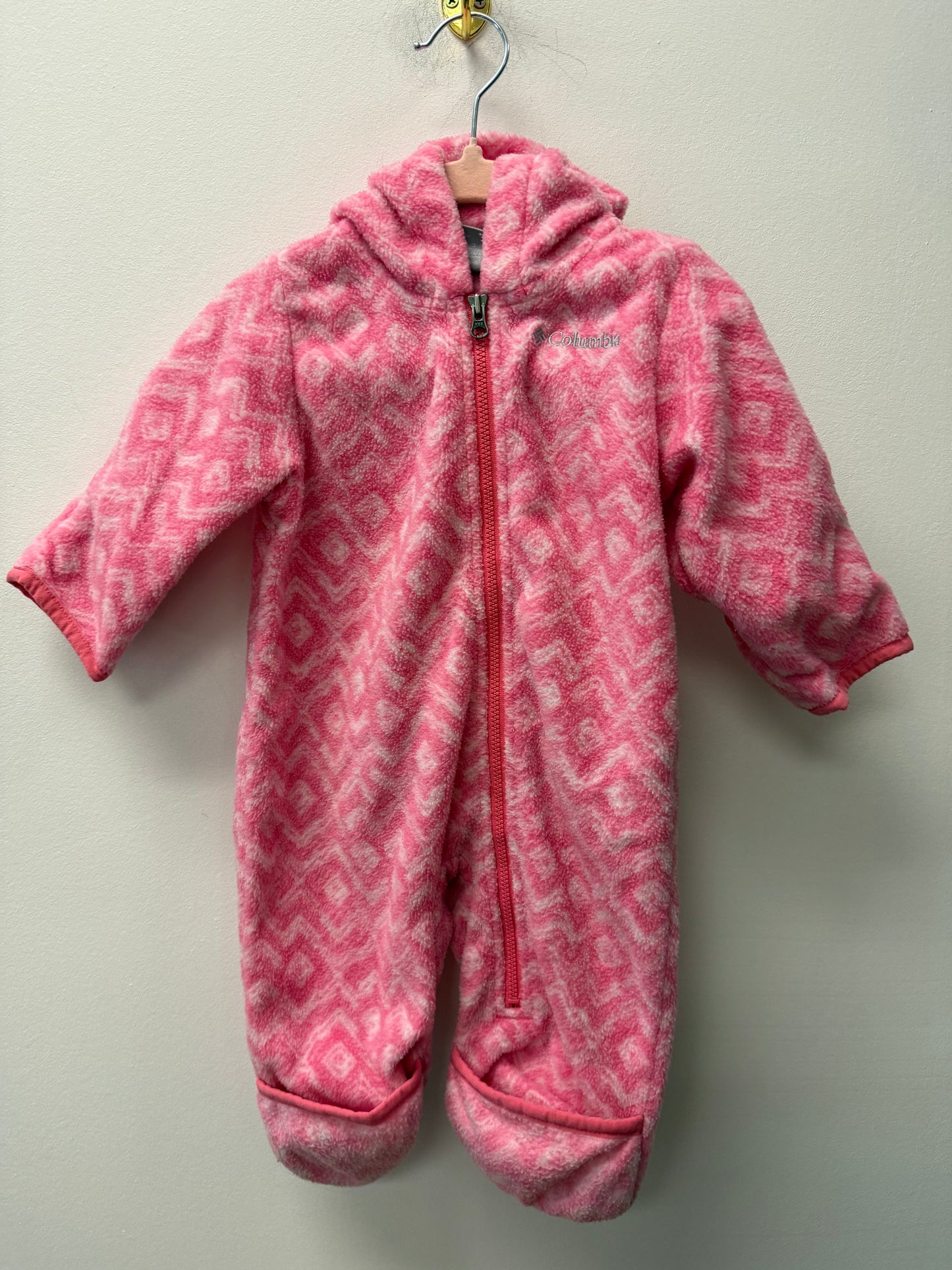 COLUMBIA FLEECE BUNTING SUIT SIZE 3-6M