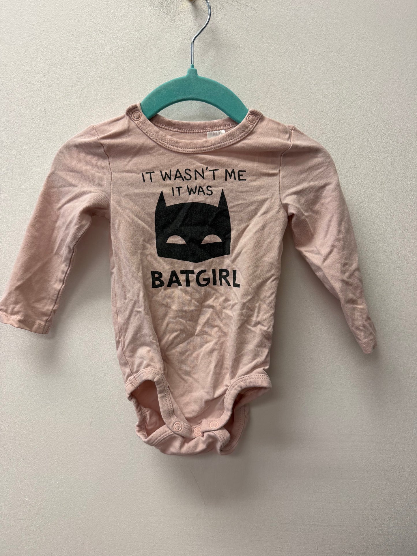 H&M BAT GIRL ONESIE SIZE 4-6M