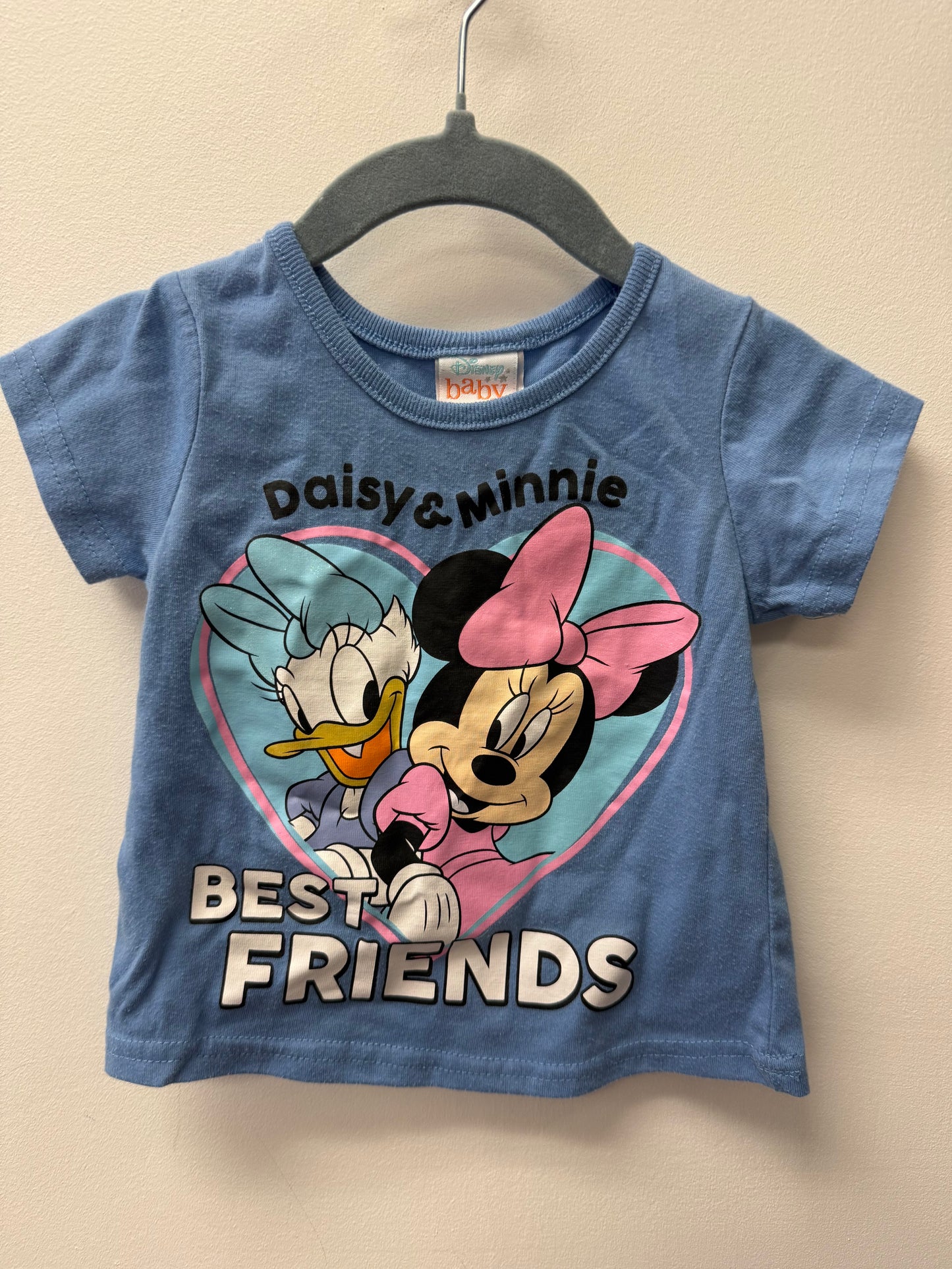 DISNEY MINNIE & DAISY SHIRT SIZE 6-12M