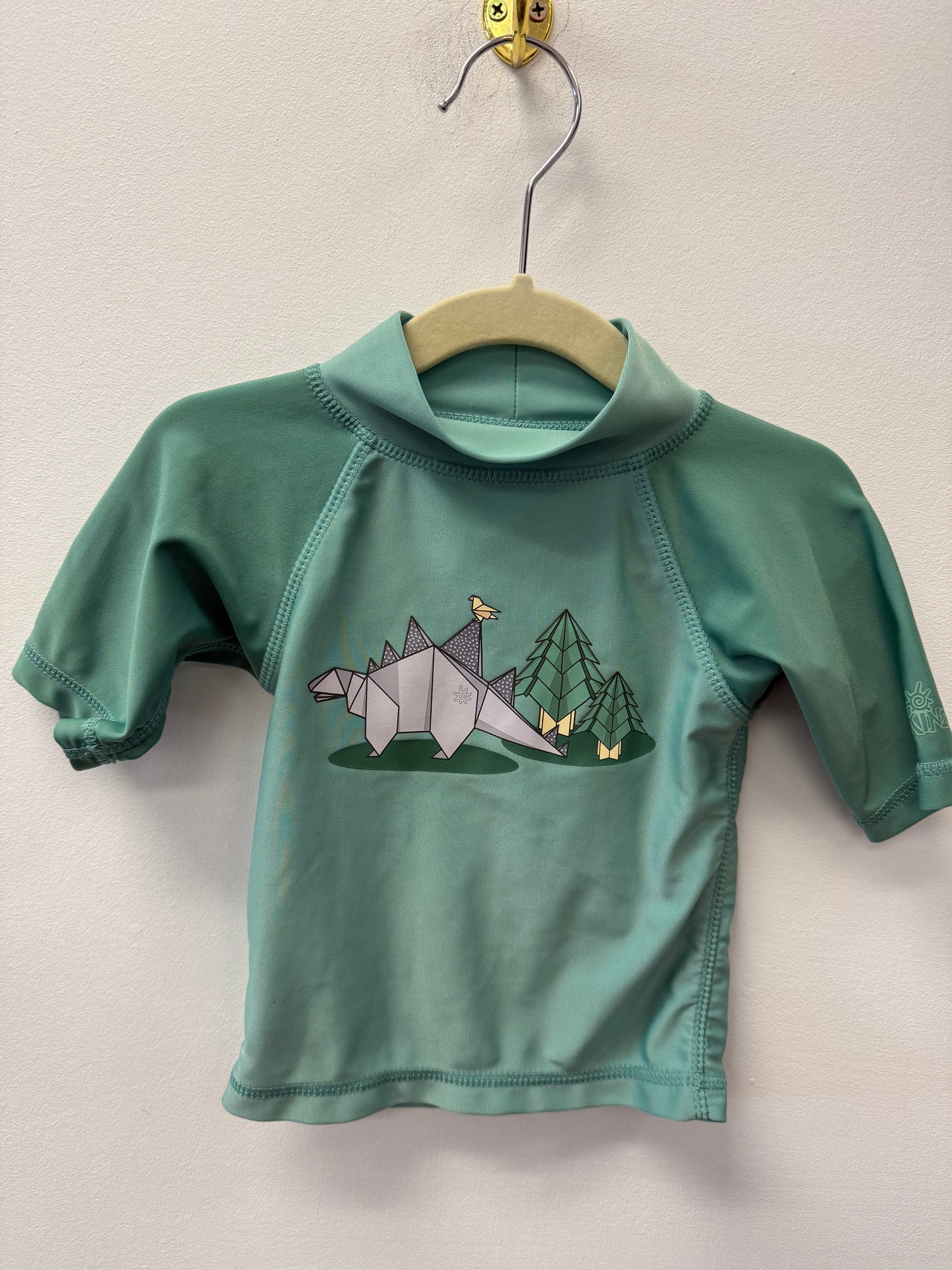 UV SKINZ DINO RASH GUARD SIZE 12-18M