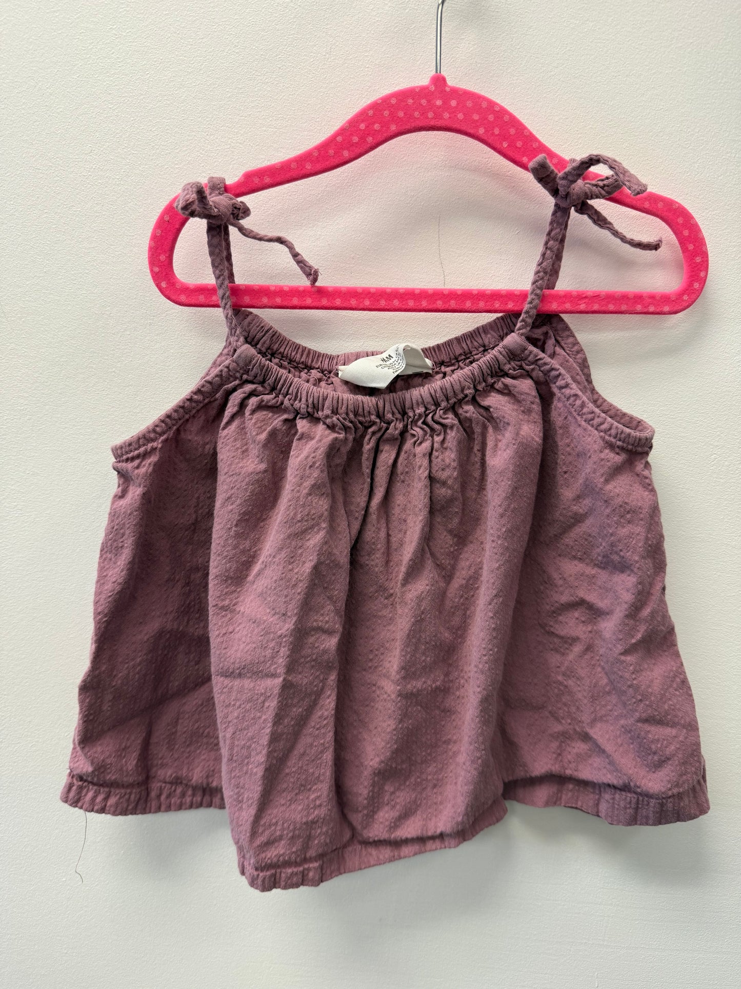 H&M PURPLE TOP SIZE 6