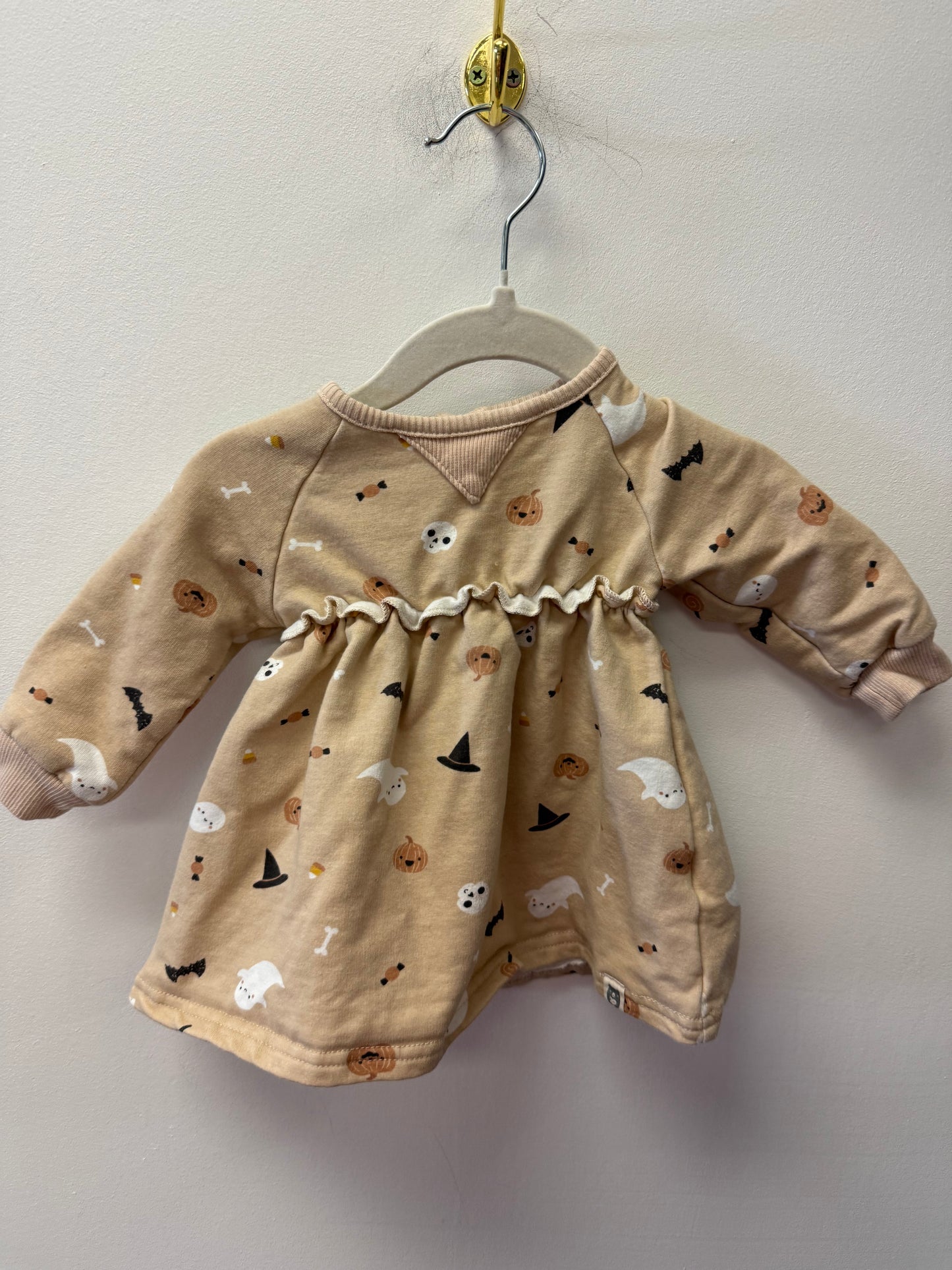 RABBIT + BEAR HALLOWEEN DRESS SIZE 6-9M
