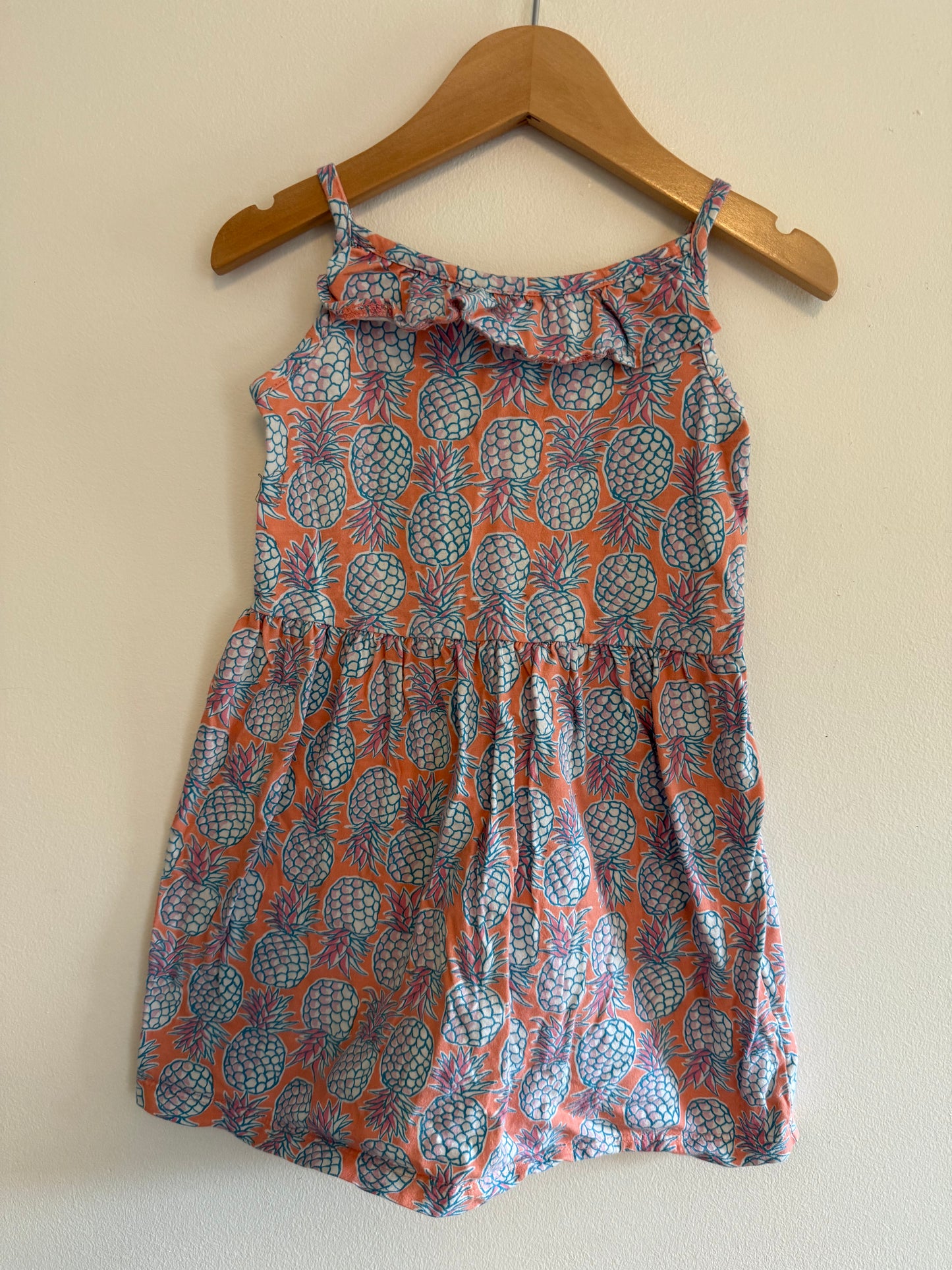 CARTERS PINEAPPLE DRESS SIZE 4T