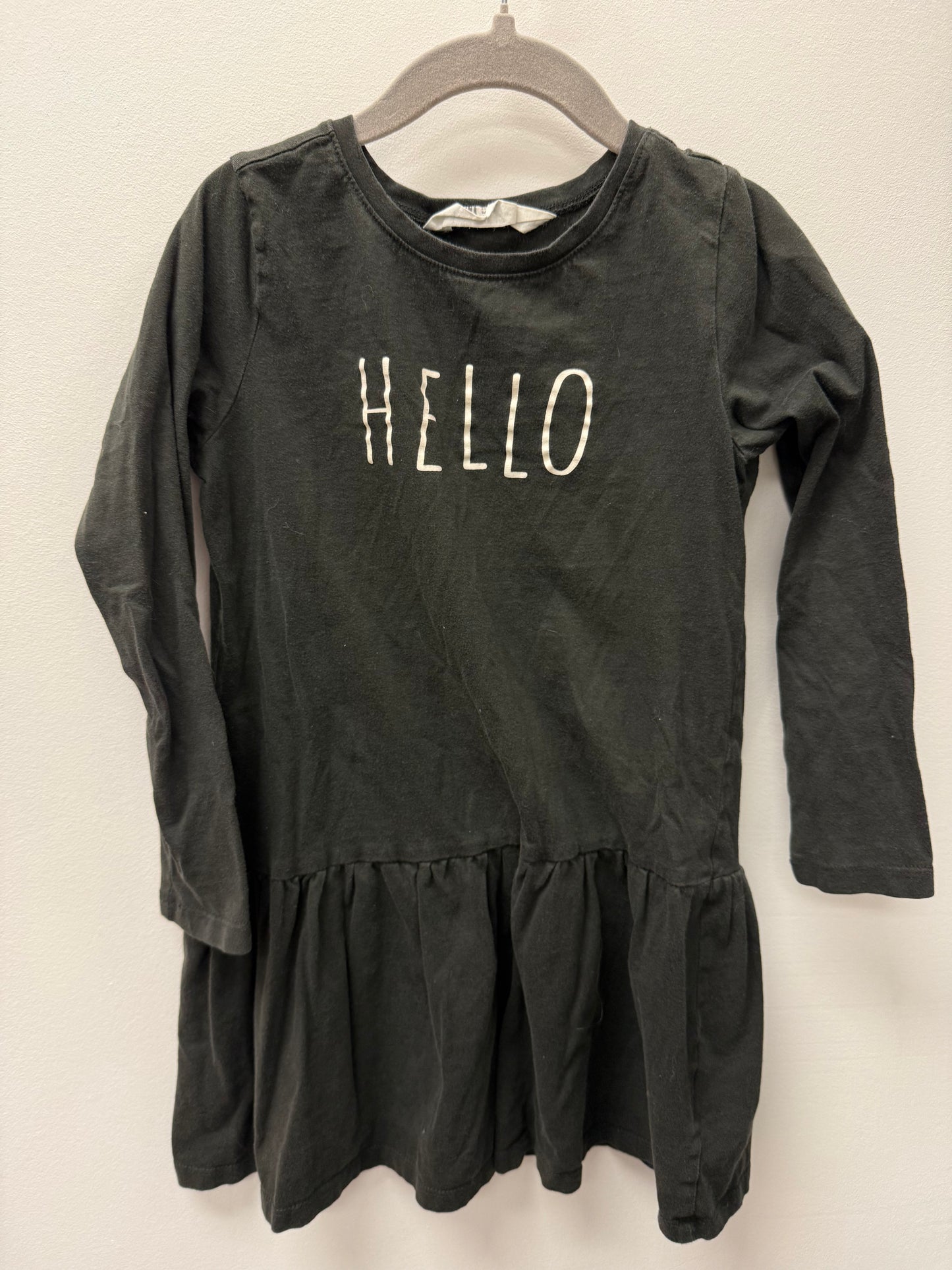 H&M "HELLO" DRESS SIZE 6