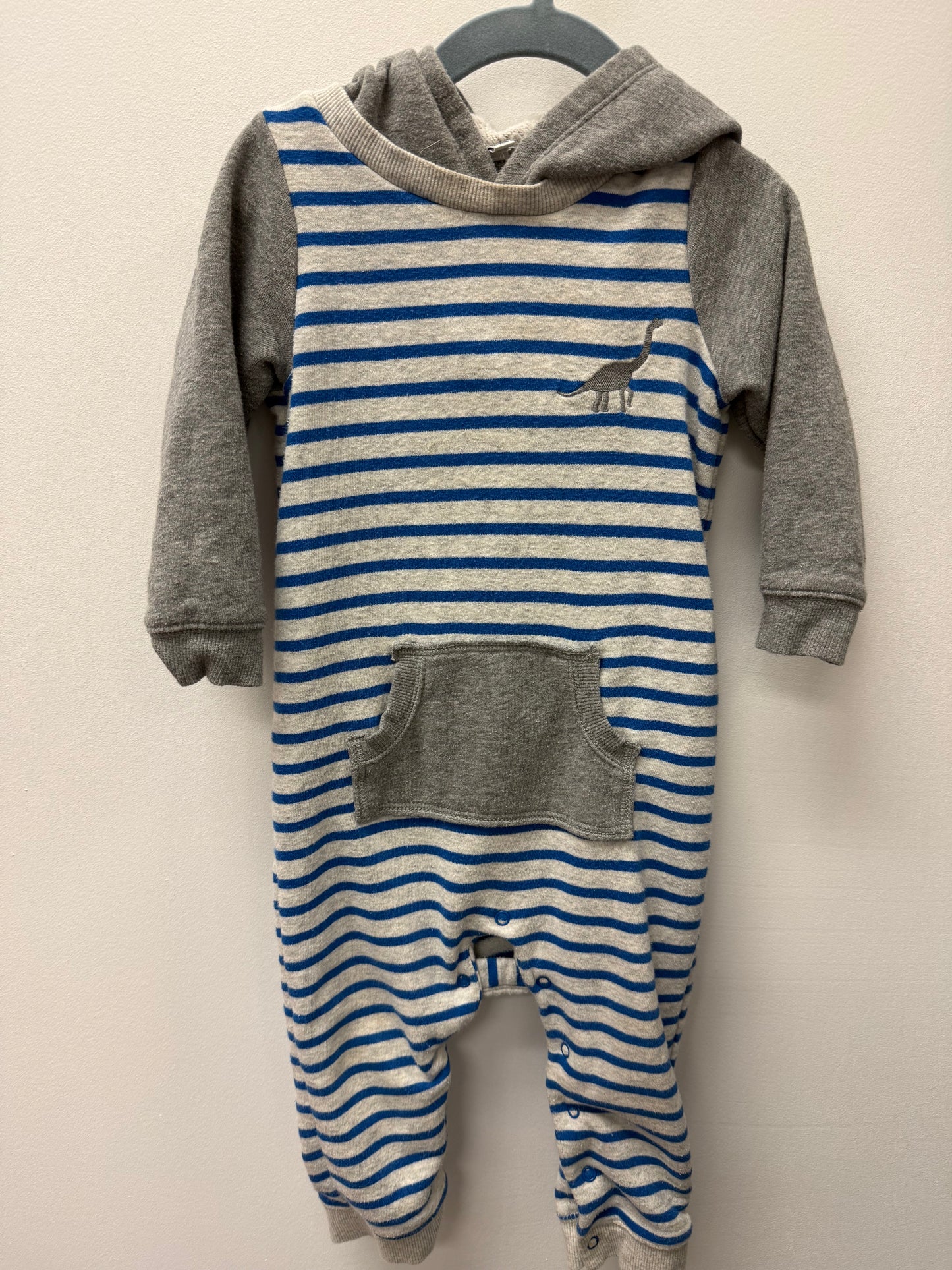 GEORGE HOODED ONE PIECE SIZE 18-24M