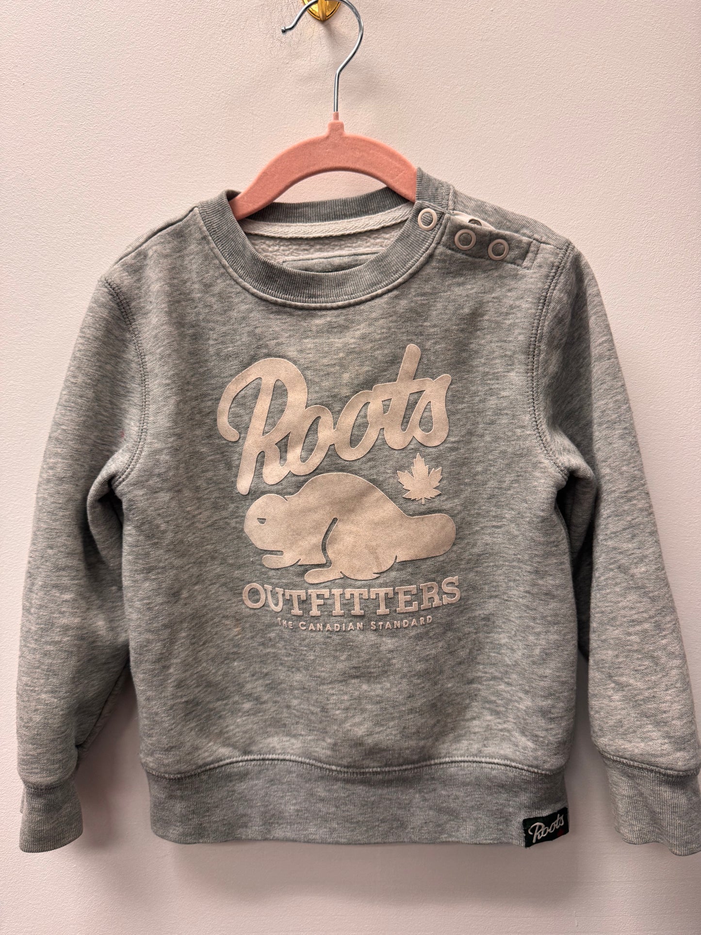 ROOTS CREW SIZE 4T