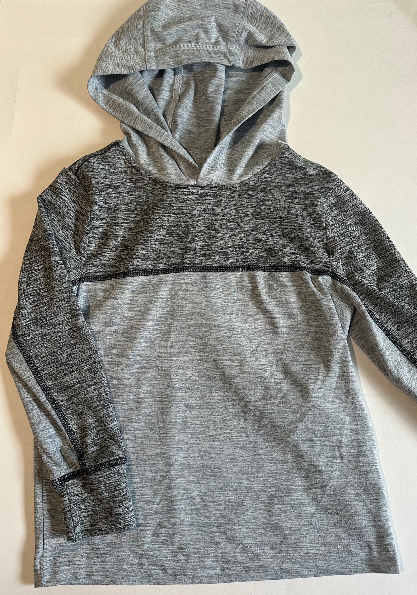 Tommy Bahama, Grey Hooded Shirt - Size Small (5-6)