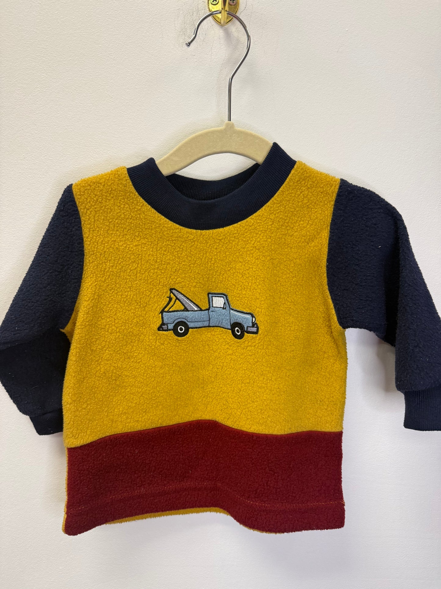 SIMPLY BASIC FLEECE CREW SIZE 12M