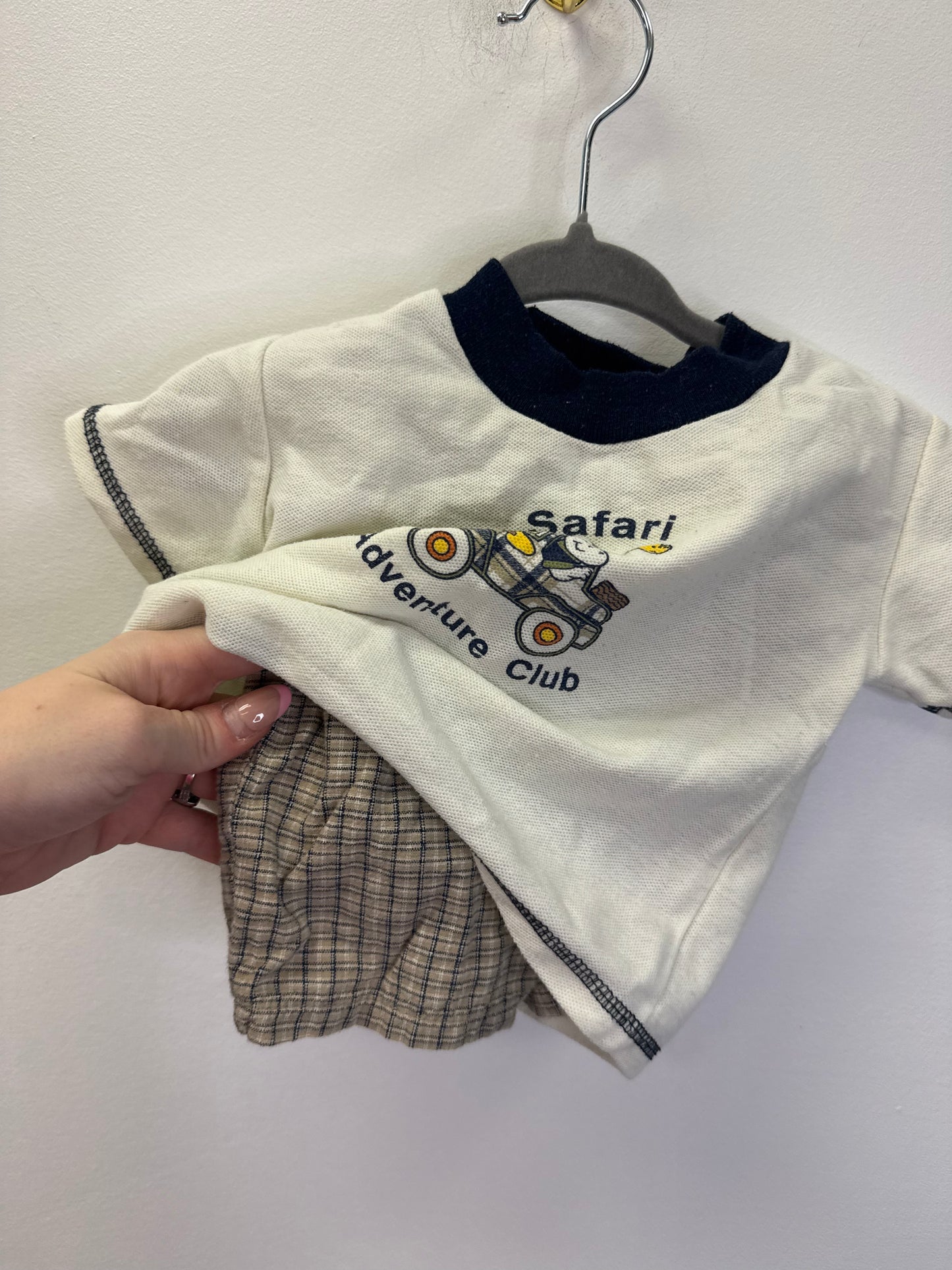 TEDDY'S CHOICE 2 PIECE SET SIZE 6-9M