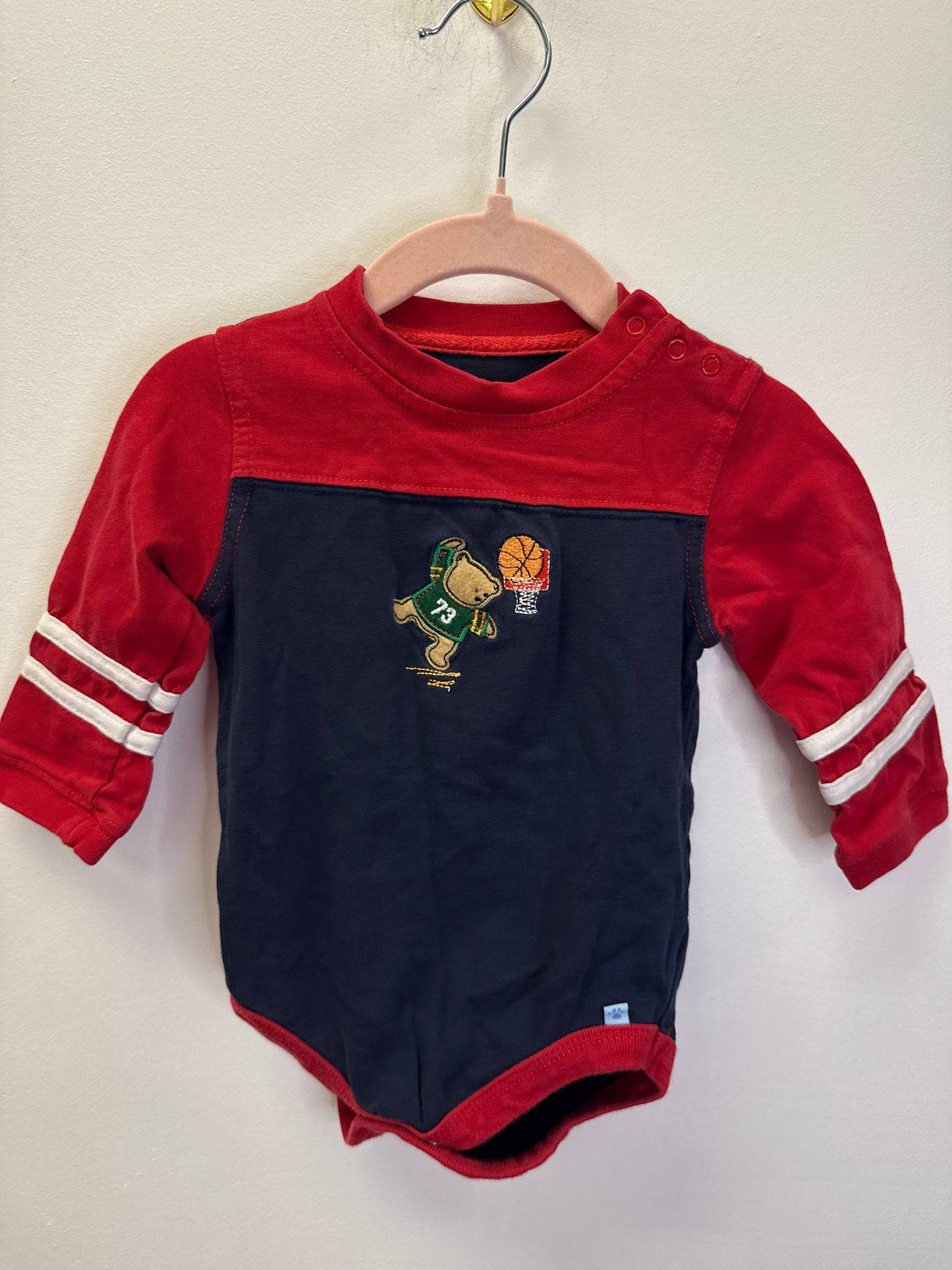 CHEROKEE BASKETBALL ONESIE SIZE 6-12M