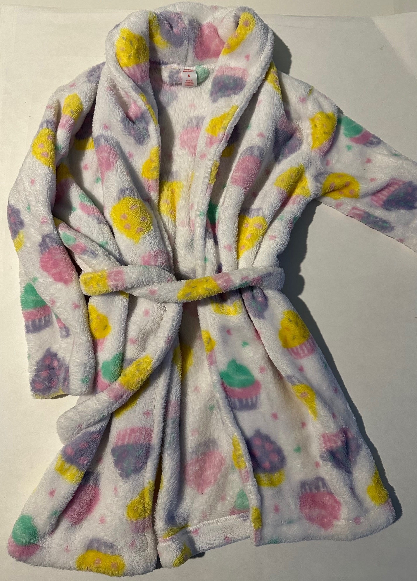 Joe Fresh, Soft Cupcakes Housecoat - Size 5T