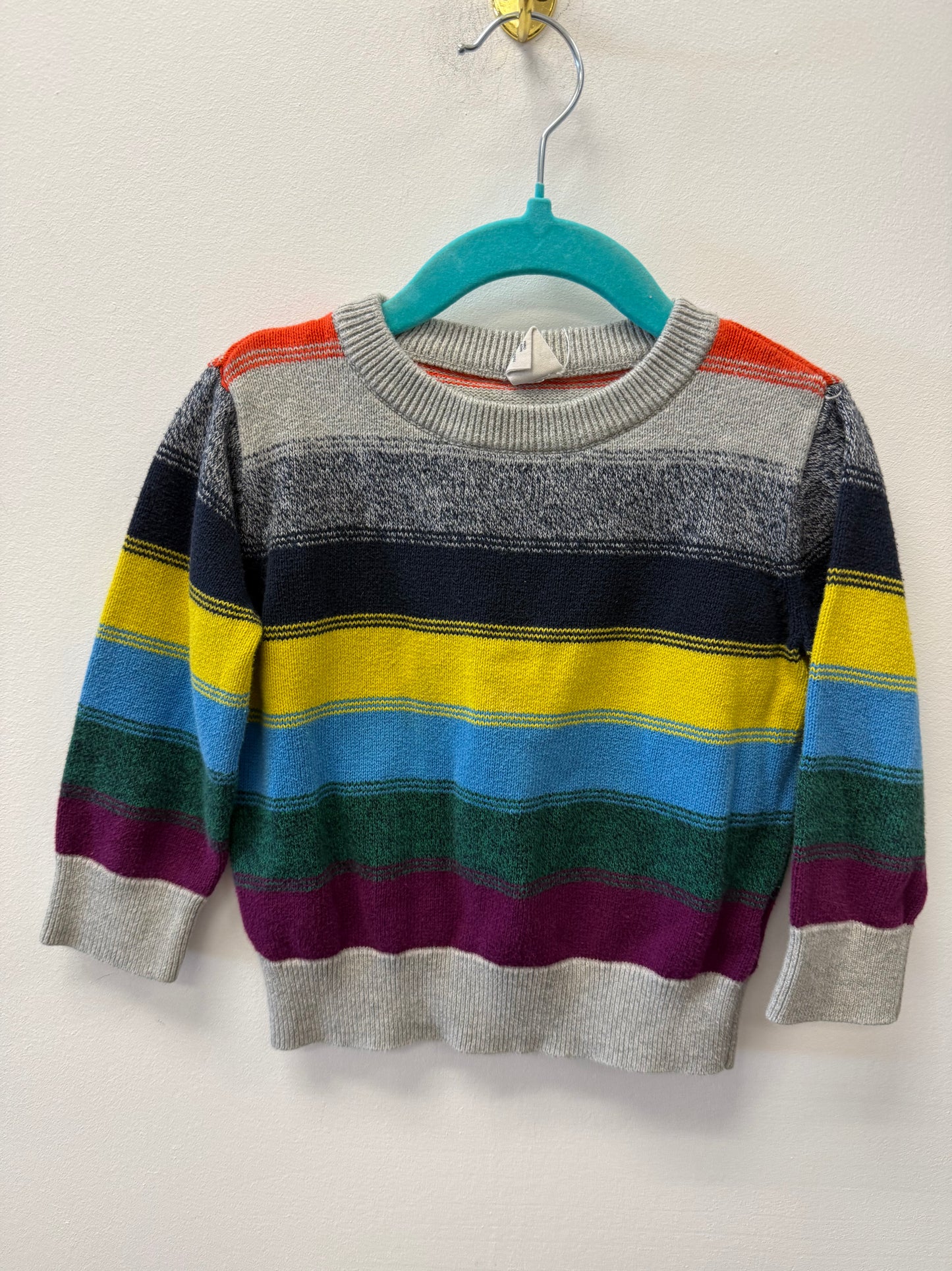 BABY GAP STRIPPED SWEATER SIZE 18-24M