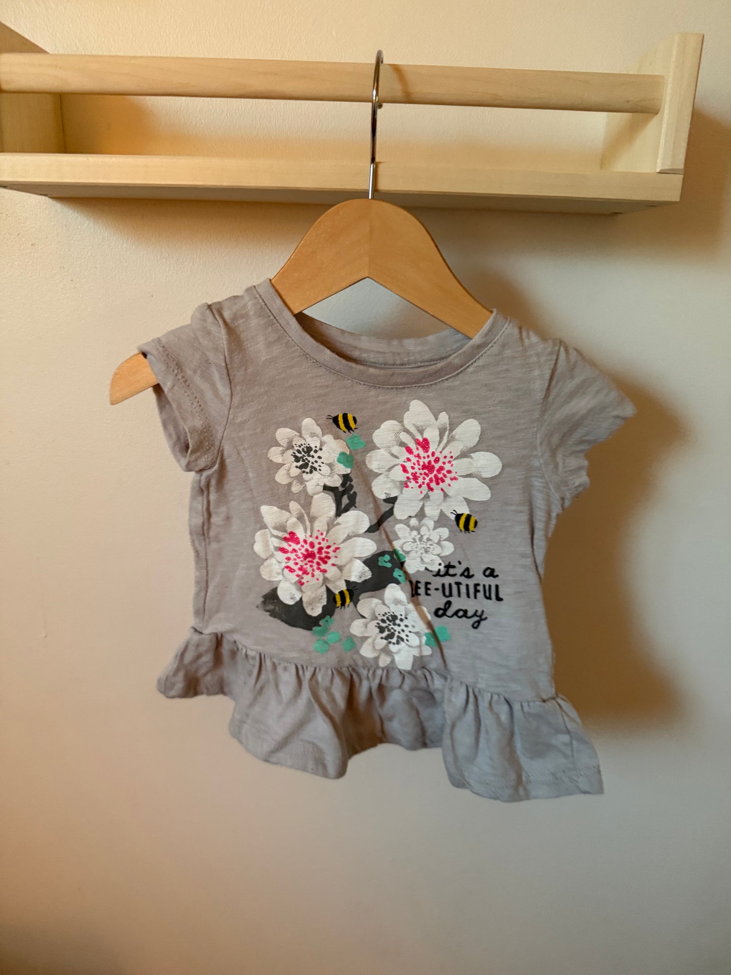 JOE FRESH BEE SHIRT 12M