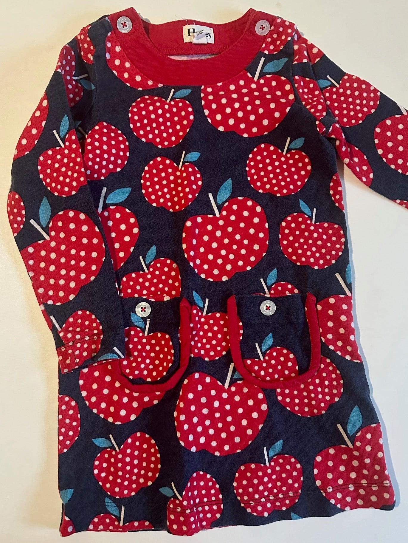 Hatley, Apples Dress - Size 4