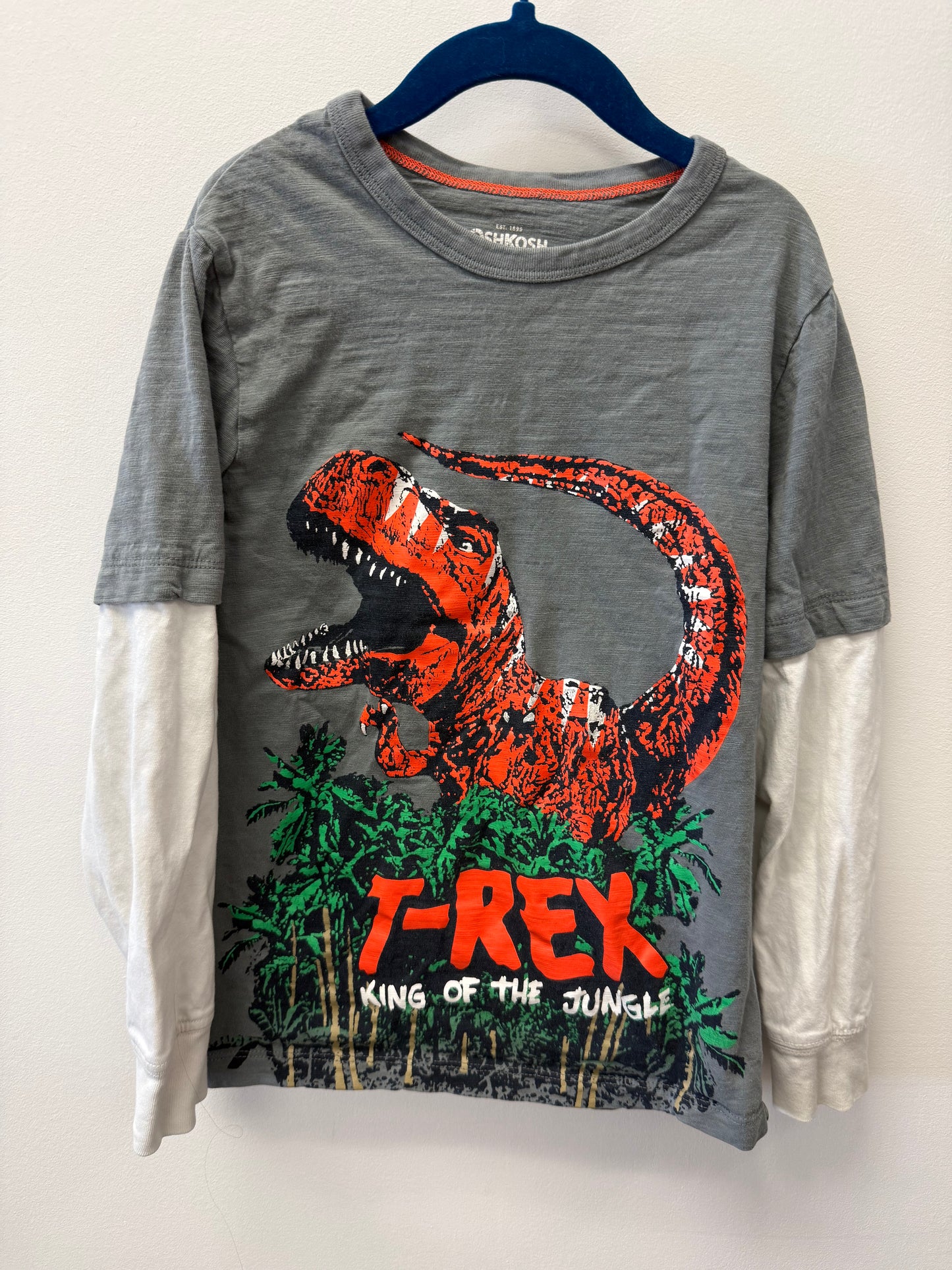 OSHKOSH T-REX SHIRT SIZE 8