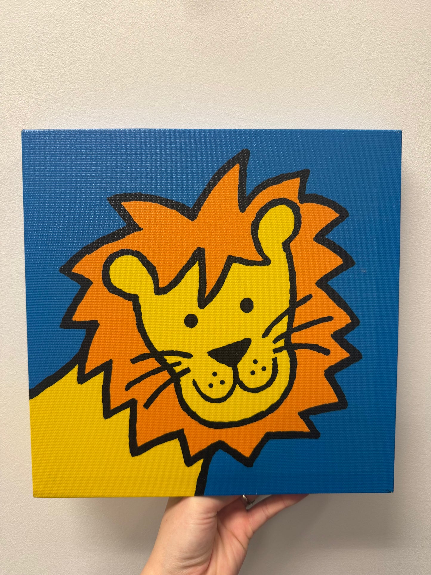 LION NURSERY SIGN
