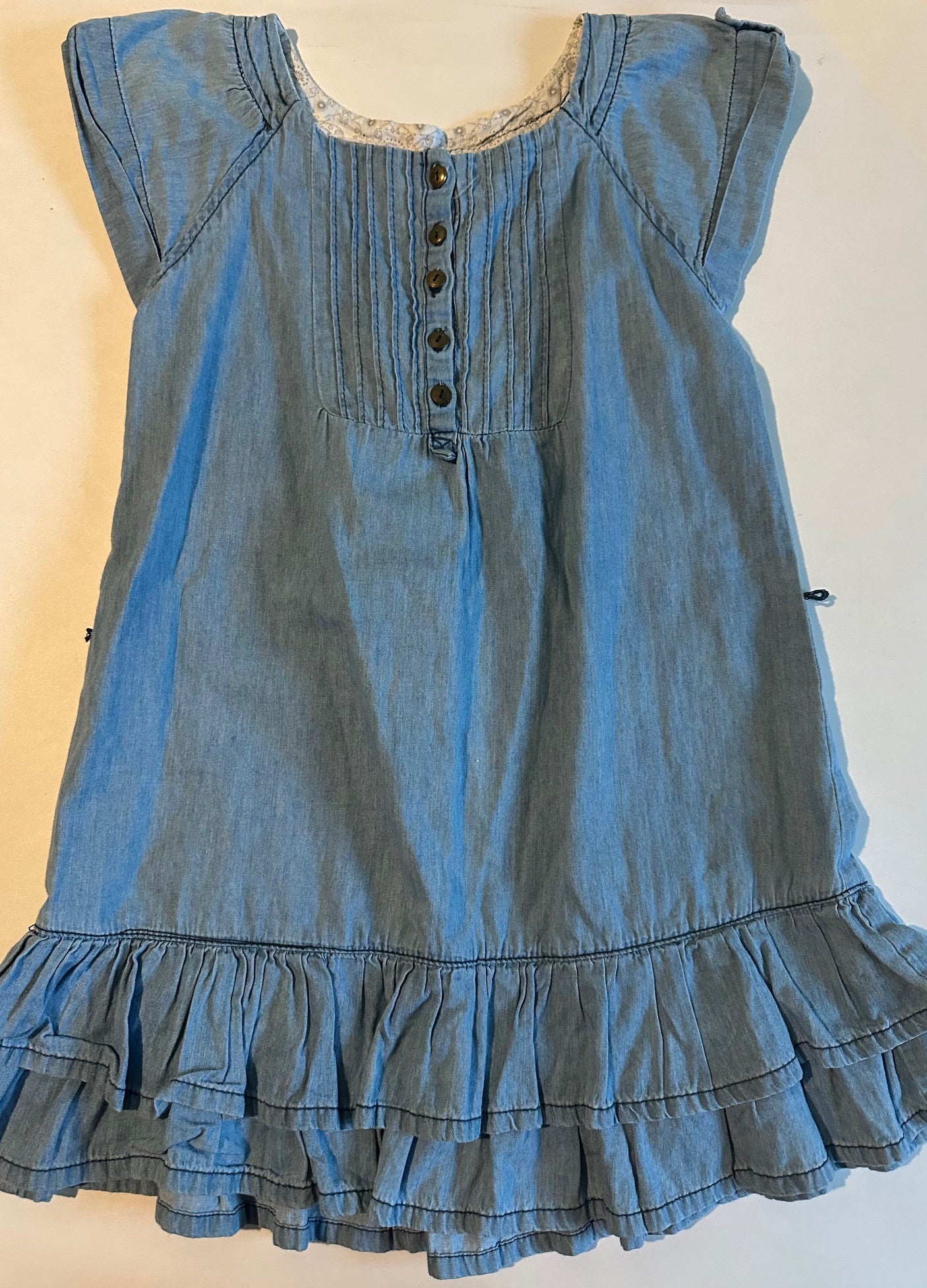 Unknown Brand, Denim Dress - Size 5-6Y