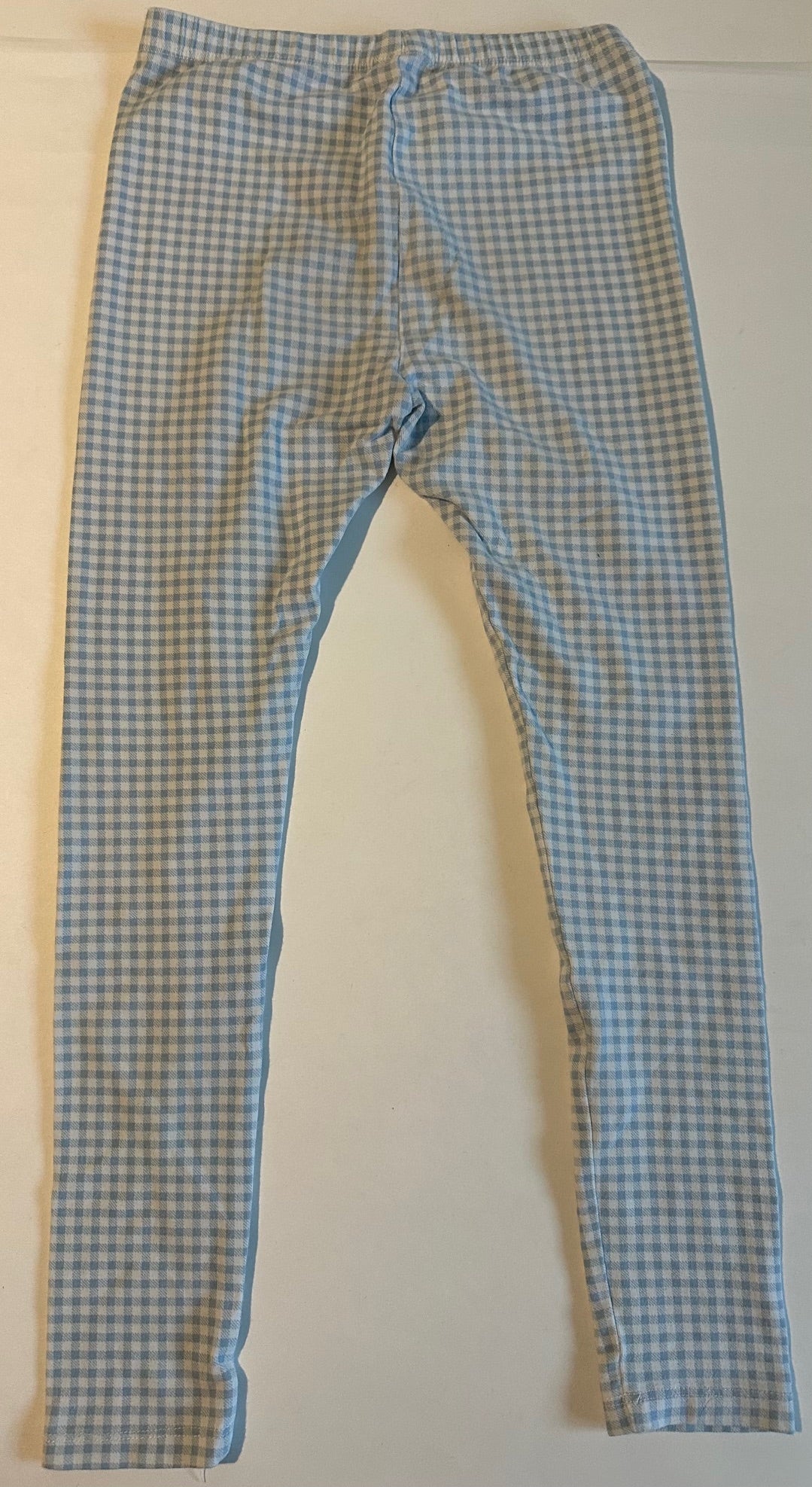 Topten Kids, Pale Blue and White Leggings - Size 5-6