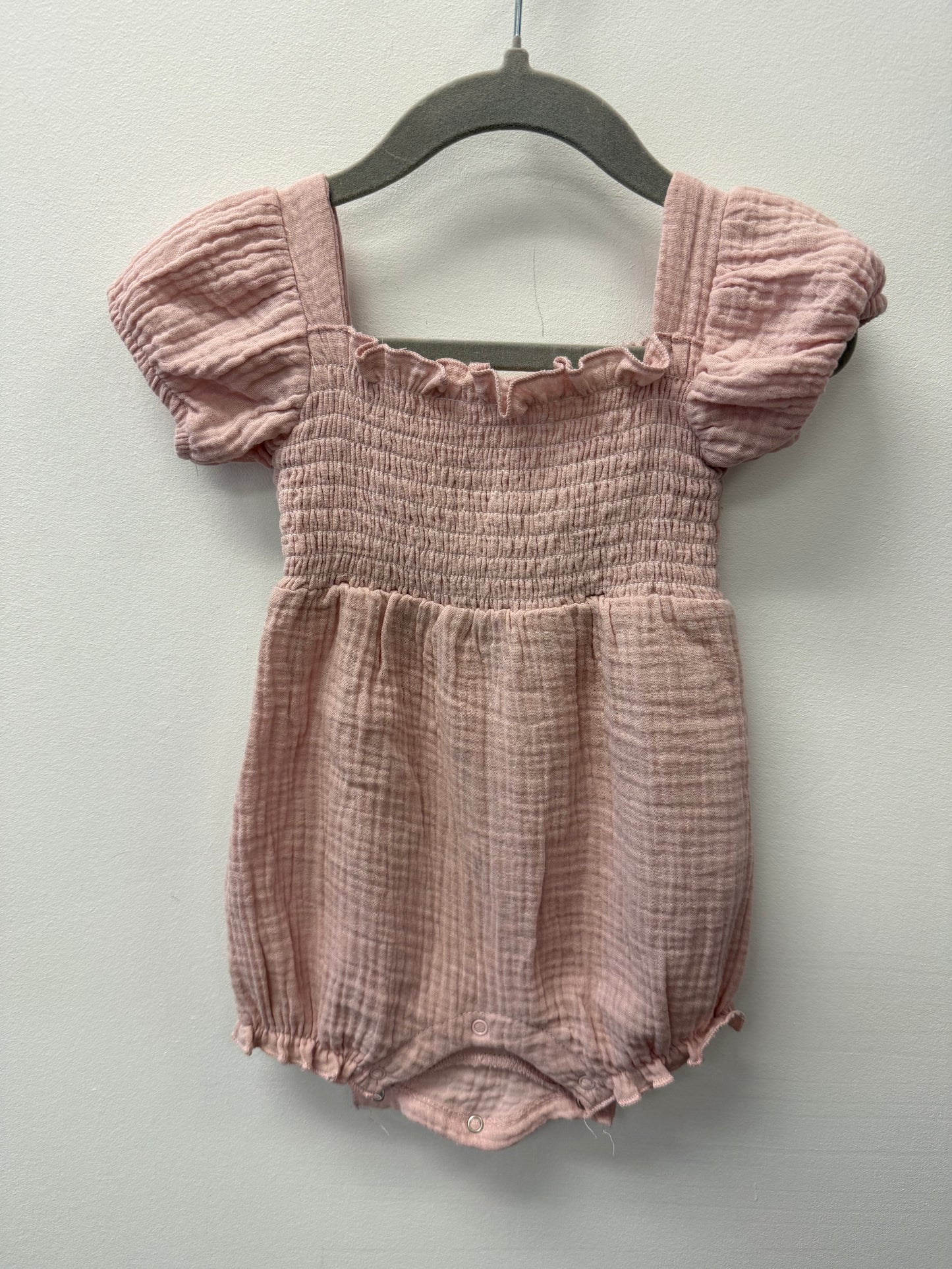EMILY & OLIVER BUBBLE ROMPER SIZE 12M