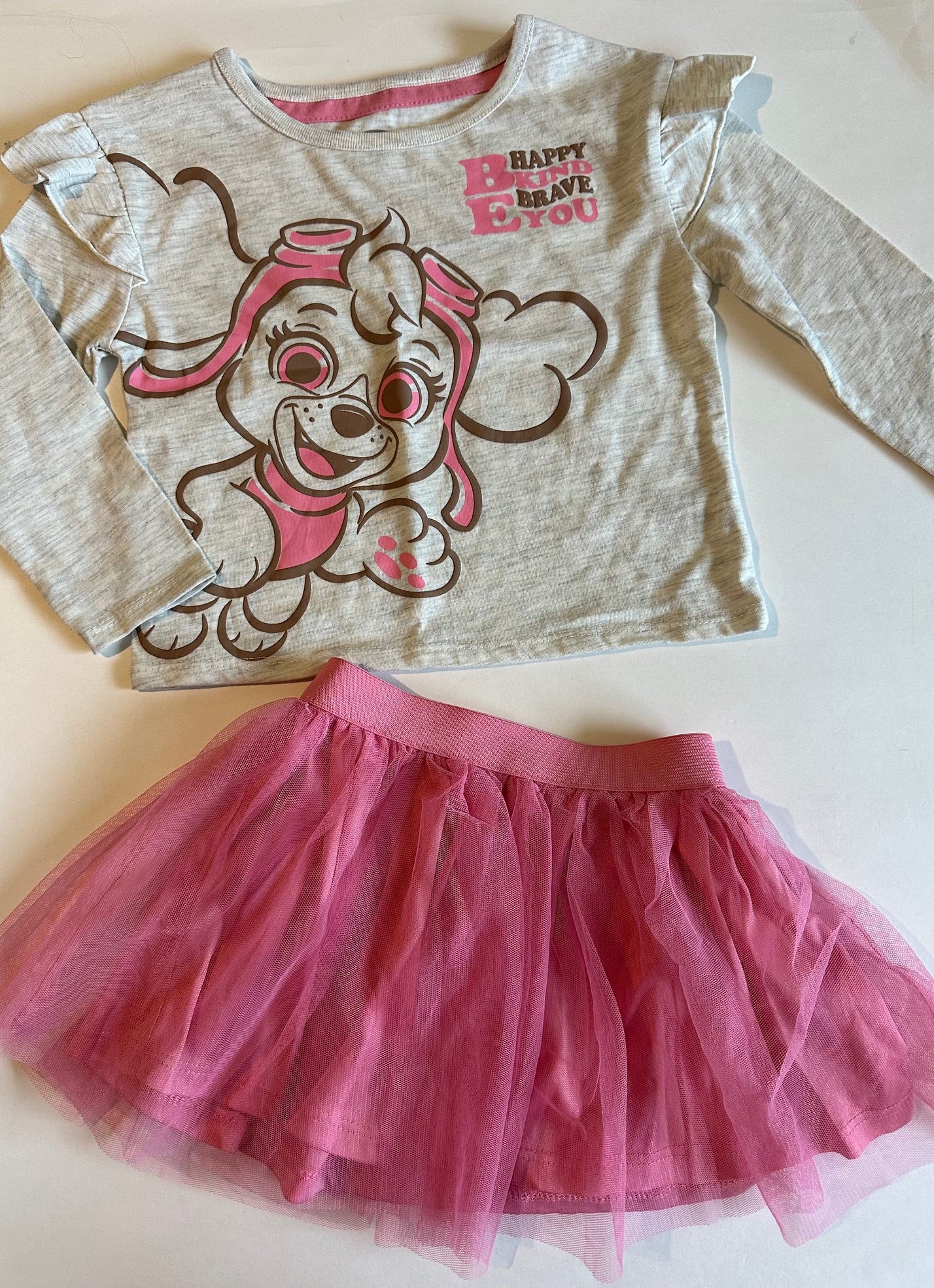 Paw Patrol, Skye Shirt and Tutu Skirt Set - Size 2T