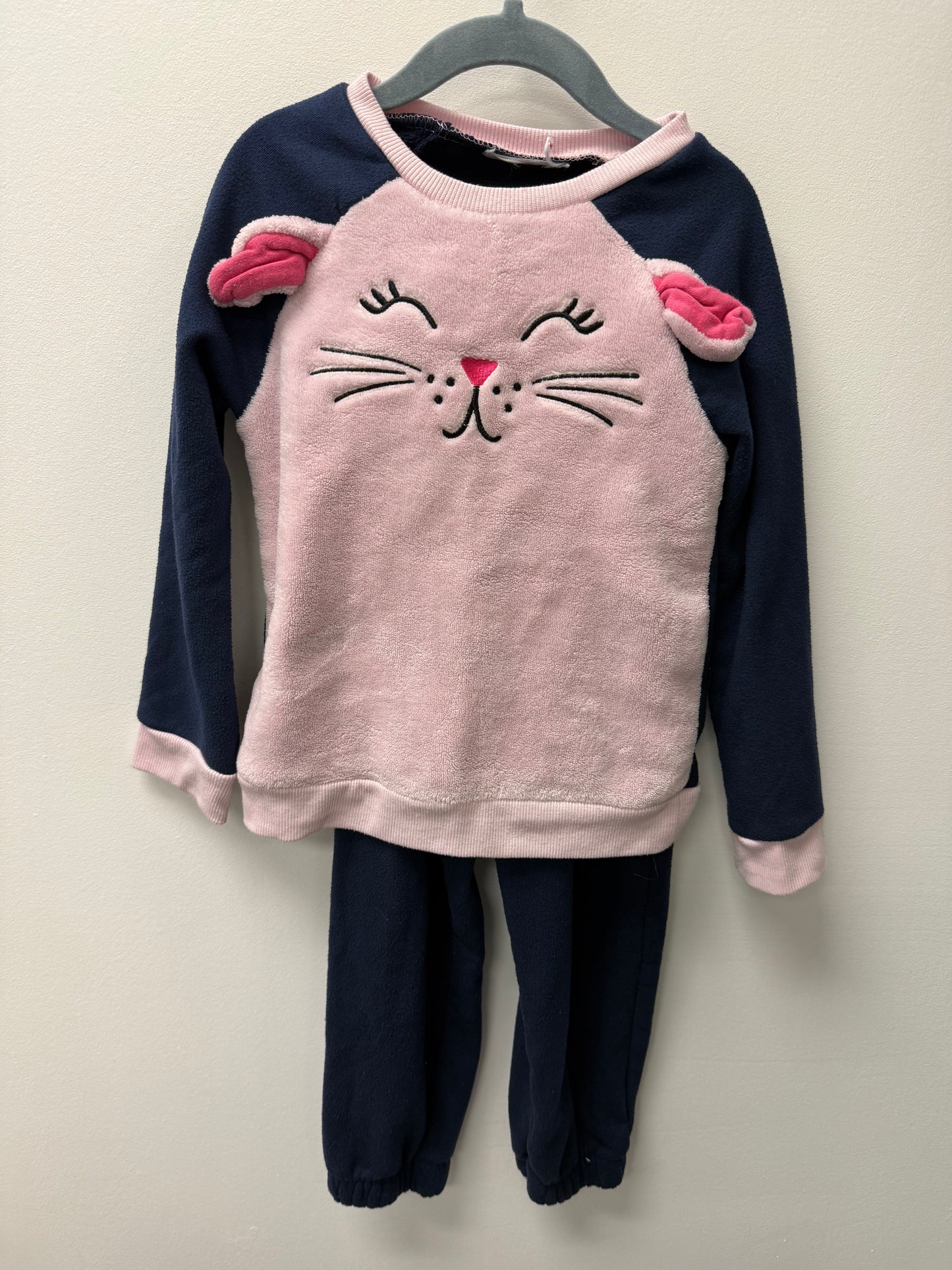 PENELOPE MACK FUZZY PJ SET SIZE 6