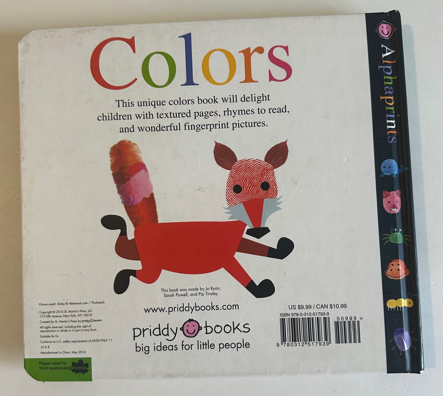 "Alphaprints: Colors"