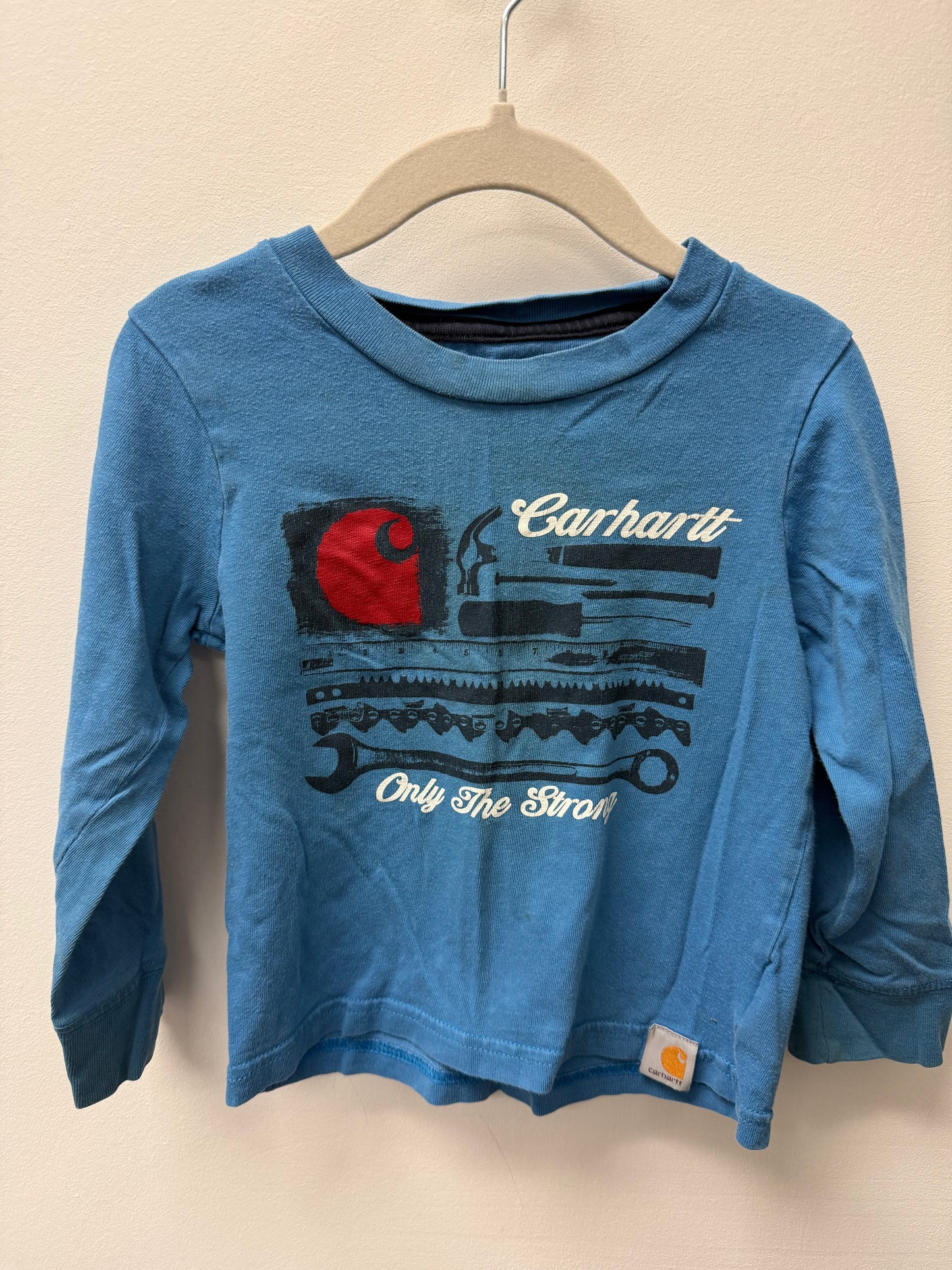 CARHARTT BLUE SHIRT (PLAY) SIZE 2T