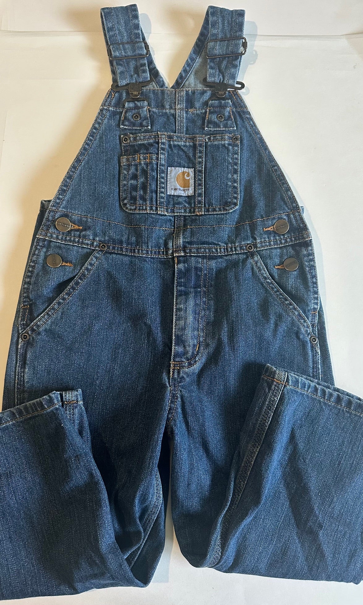 Carhartt, Denim Overalls - Size 4