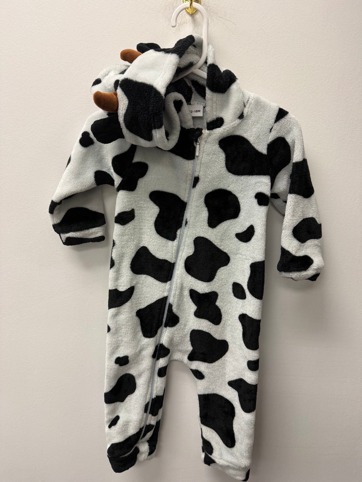 COW COSTUME SIZE 12-18M