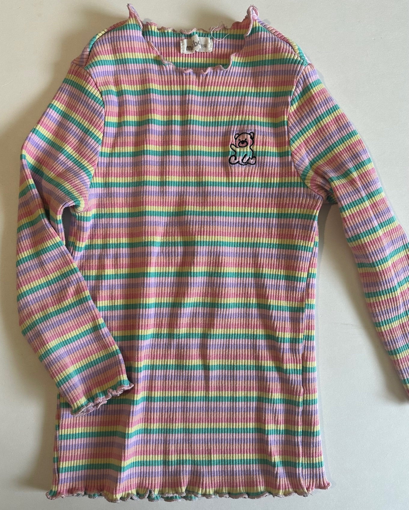Milibam, Colourful Striped Shirt - Size 7-9