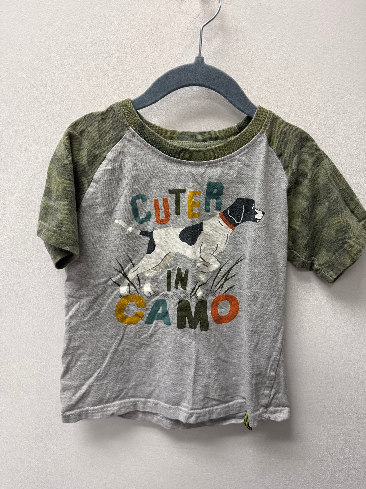 JOHN DEER CAMO SHIRT SIZE 4T