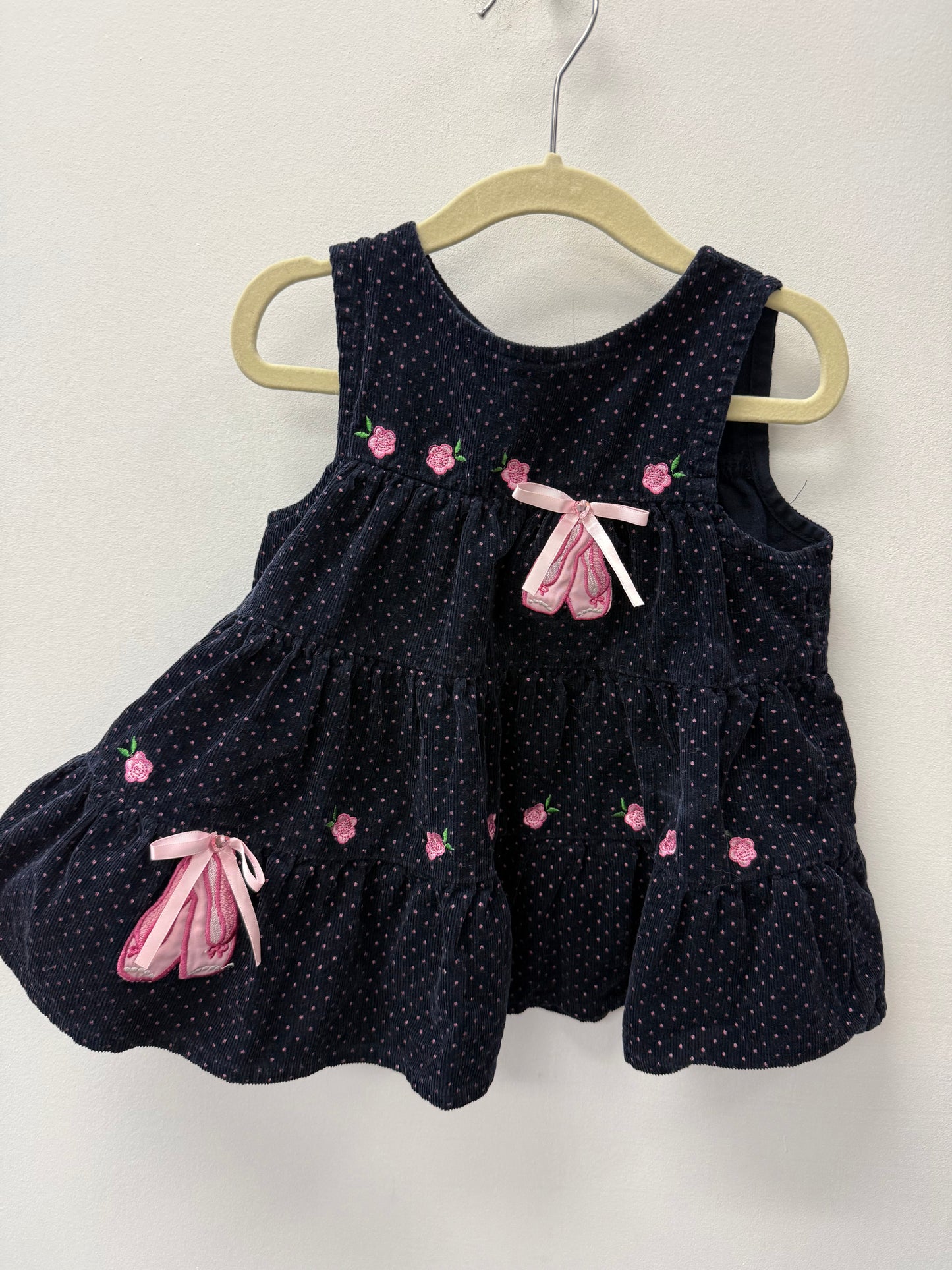 RARE EDITIONS BALLET SLIPPER DRESS SIZE 18M