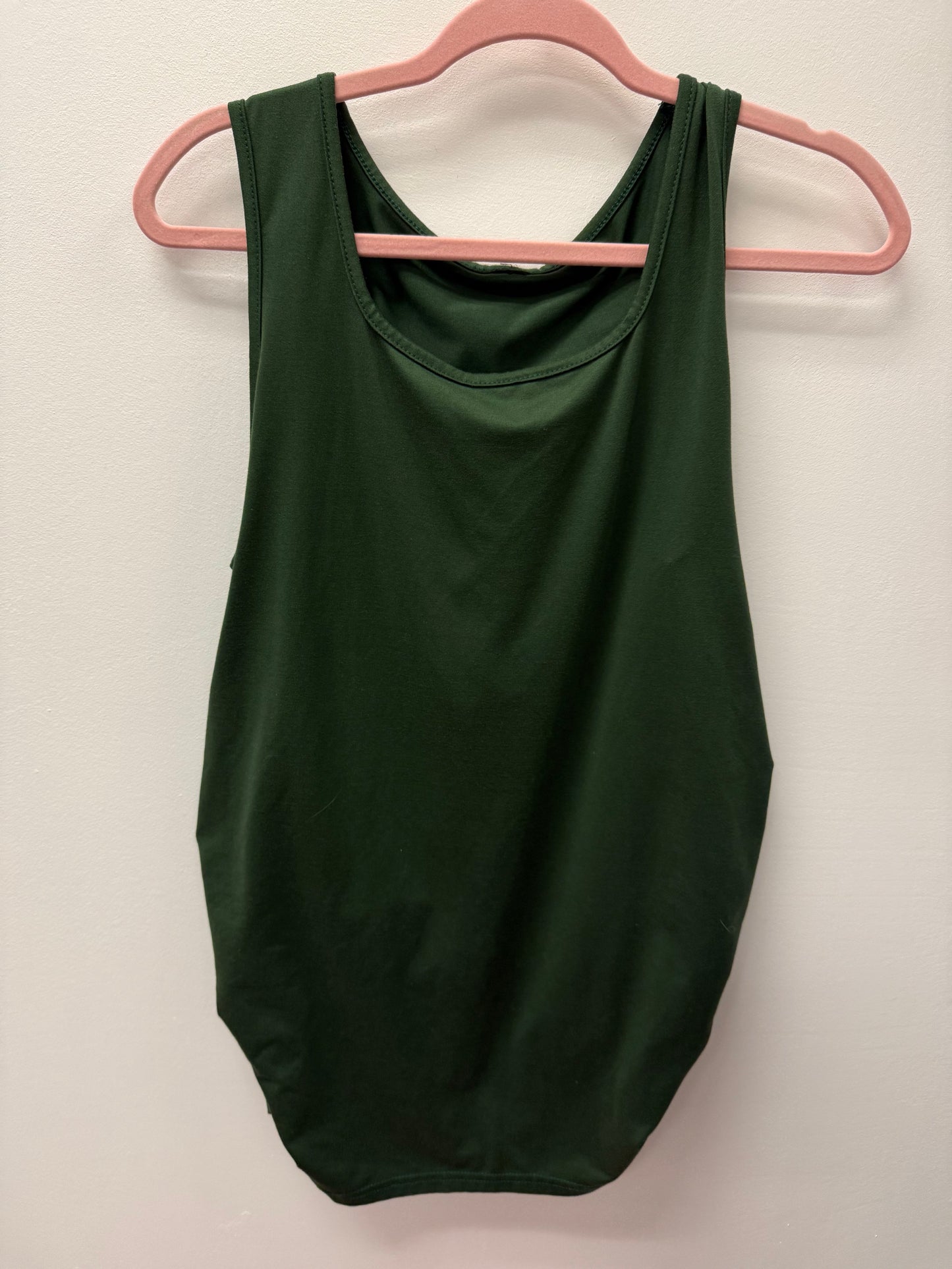 GREEN MATERNITY TANK SIZE XL